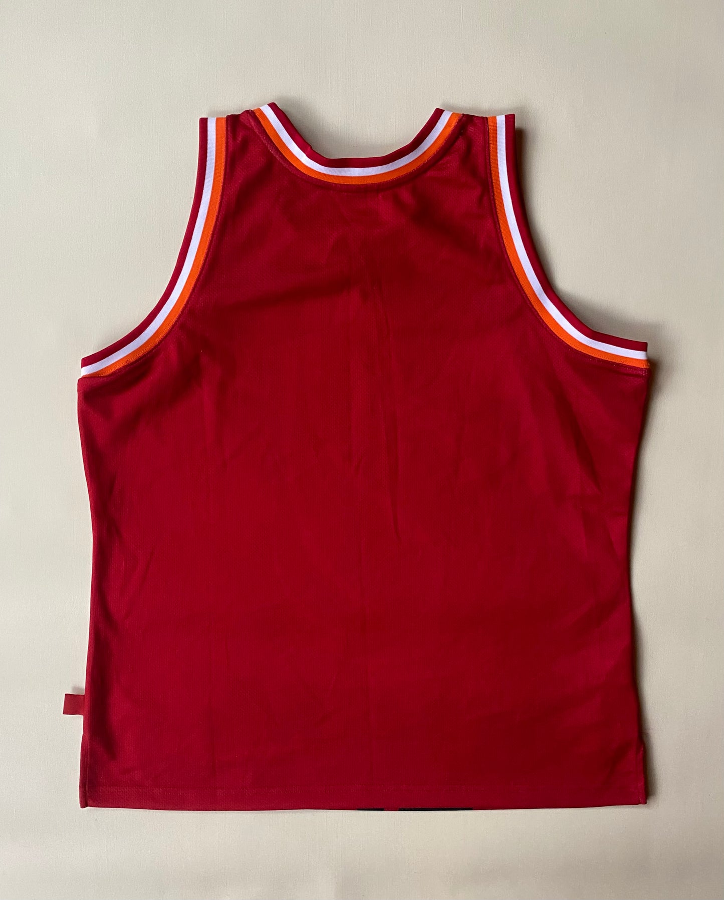 Maillot basket NBA Mitchell & Ness, Miami Heat, rouge, XL