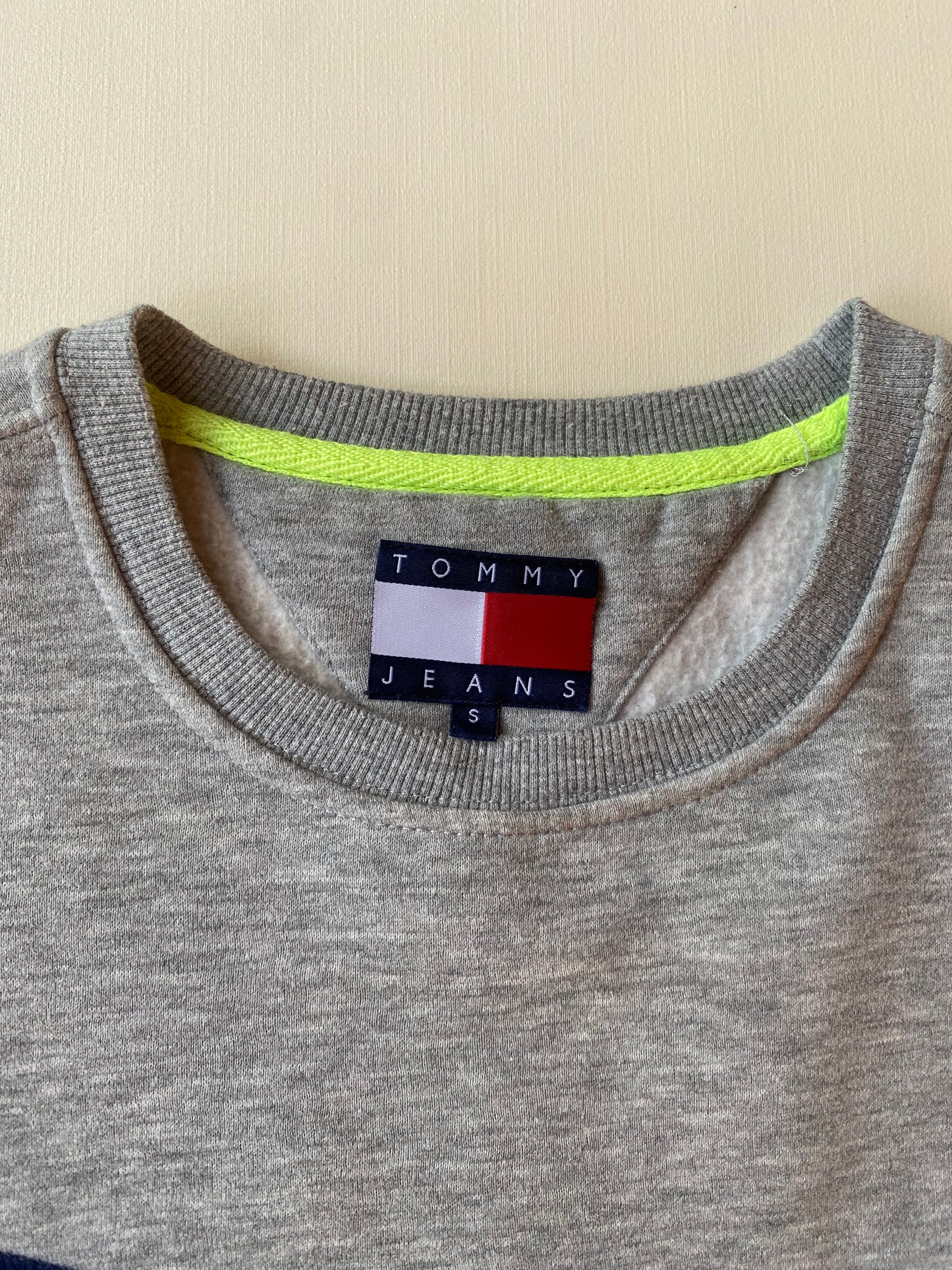 Pull Tommy Hilfiger sailing, gris, S