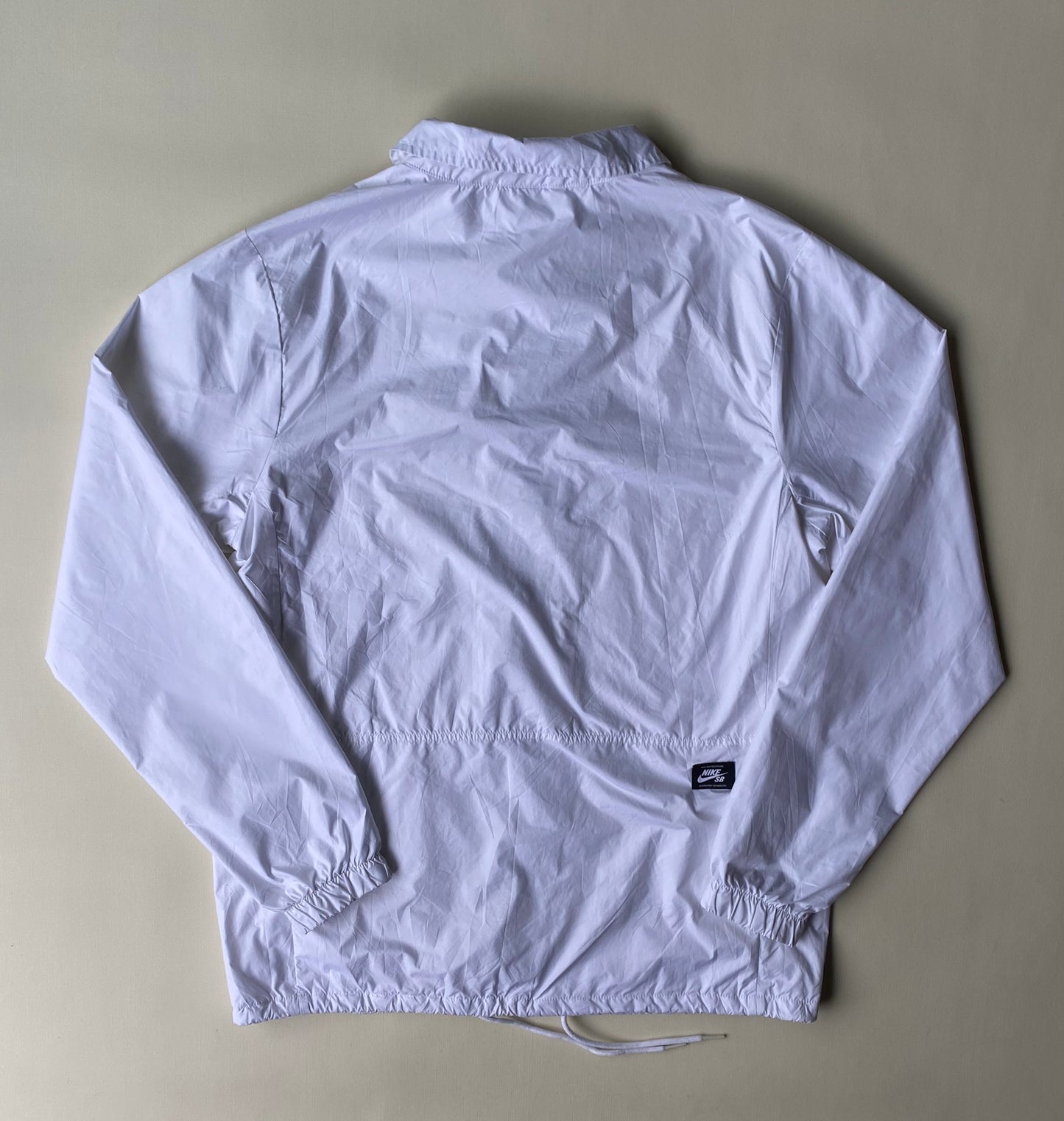 Veste coupe-vent / pluie Nike SB, blanc, M oversize