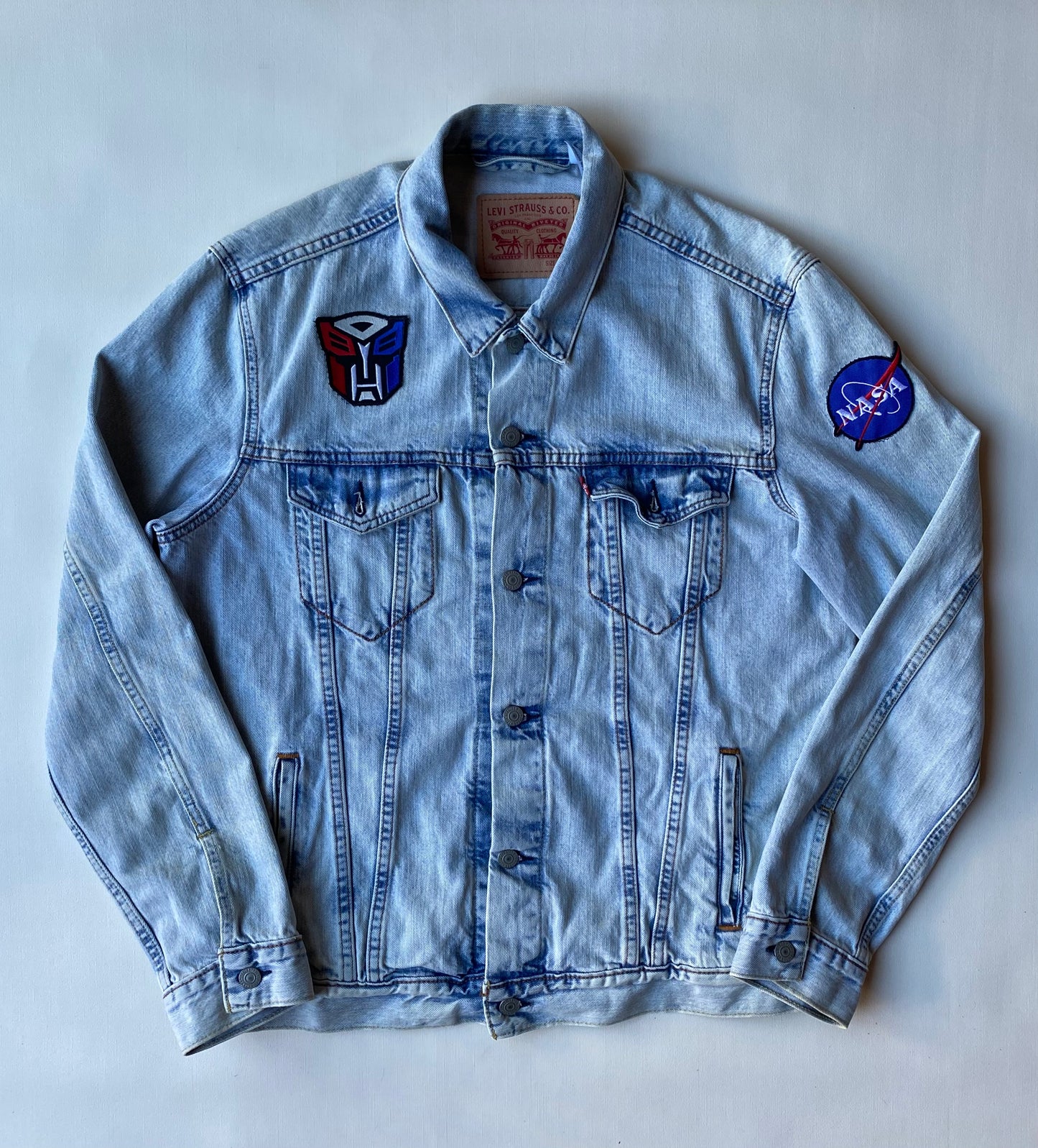 Veste en jean Levi's, bleu clair, L