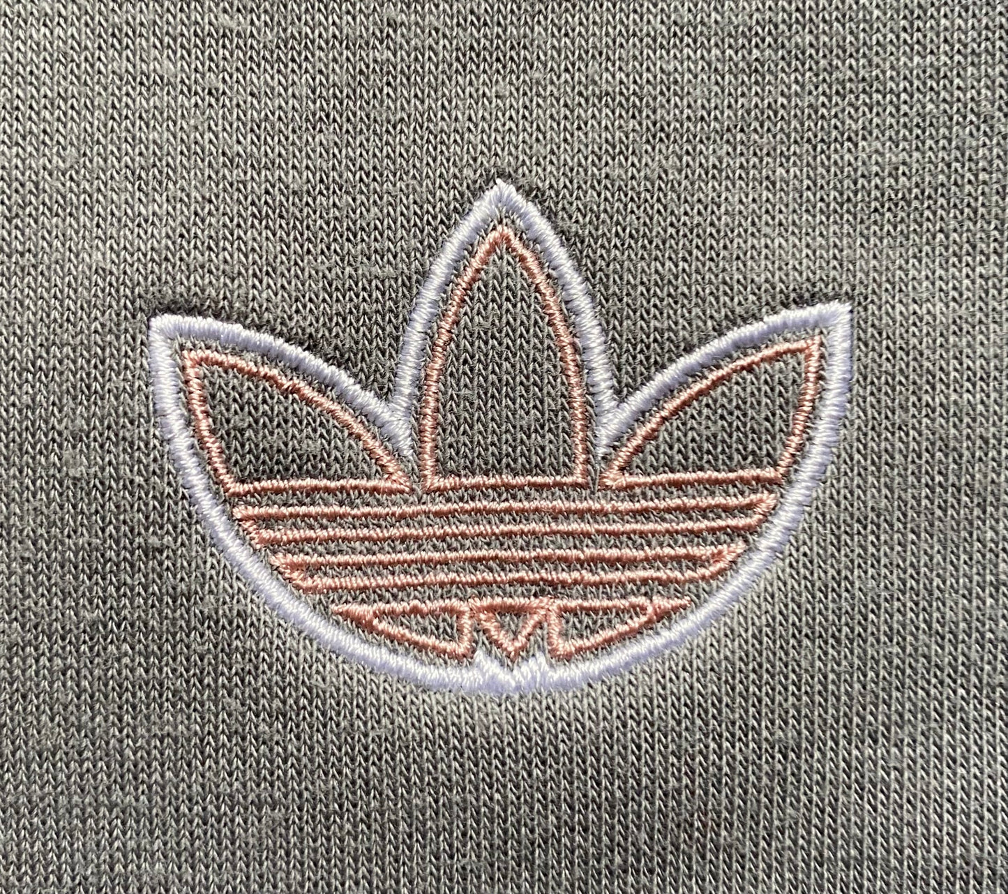 Pull Adidas, rose et gris, L