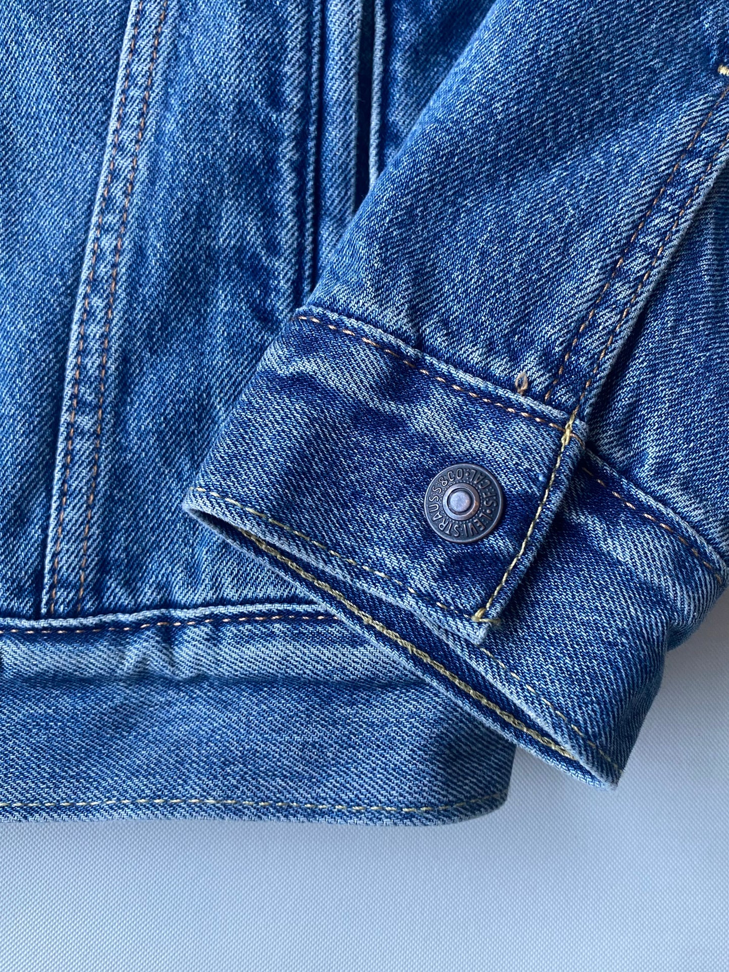 ✅ Veste jean polaire Levi's, bleu, M