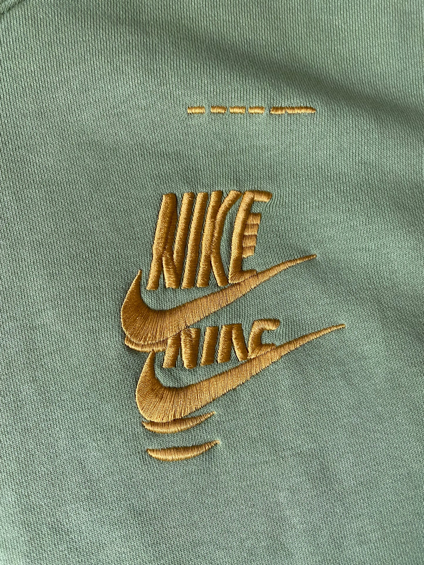 Pull à capuche Nike, vert anis, XL oversize