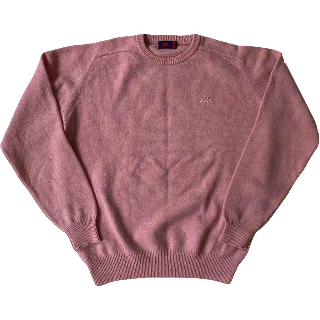 Pull laine vierge Kappa, Rose, L