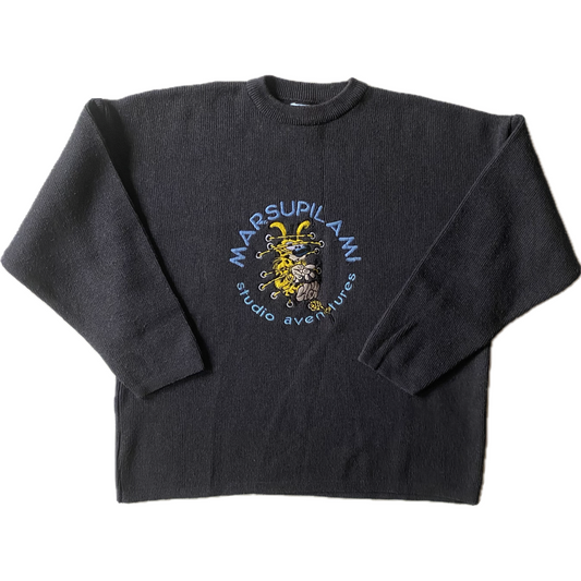 Pull Marsupilami Studio Aventures, gris anthracite, L