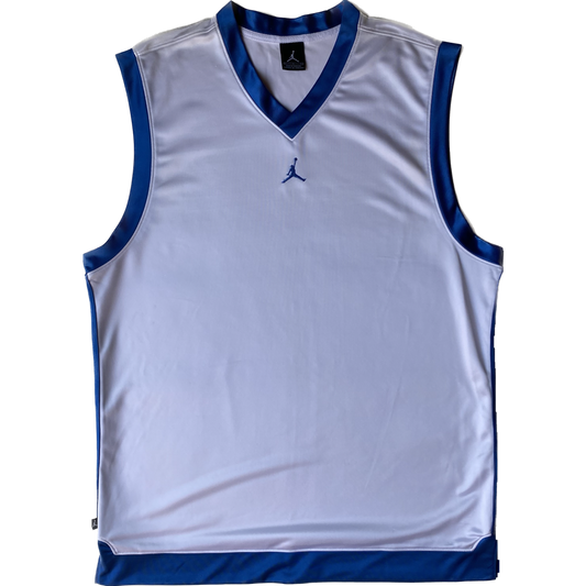 Maillot d'entraînement Jordan, blanc/bleu, L