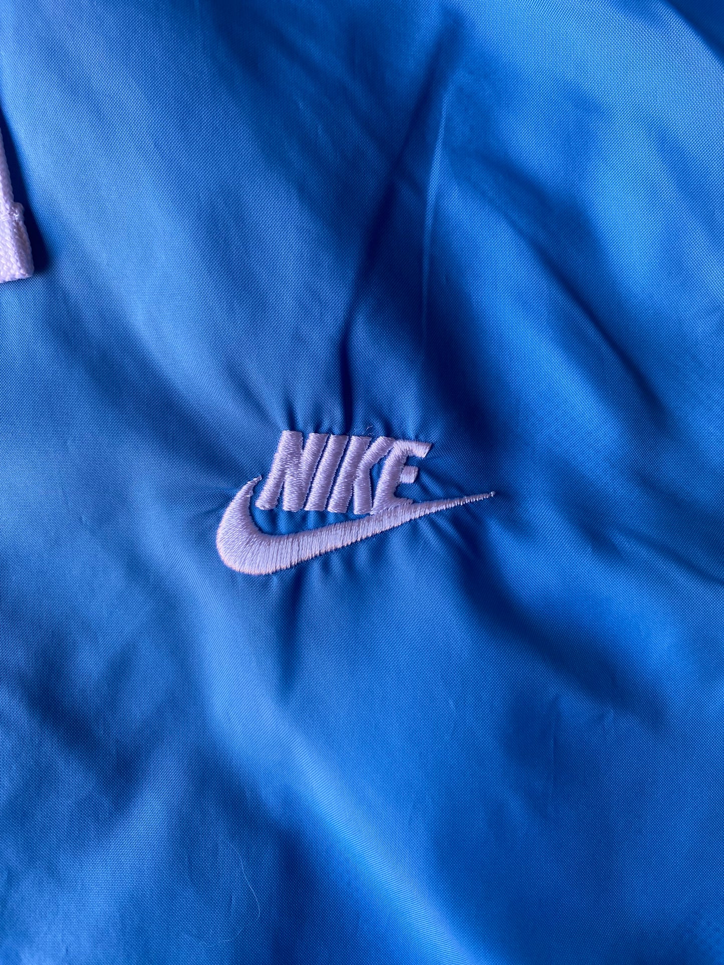 Veste Nike, Bleu clair/ blanc, M oversize