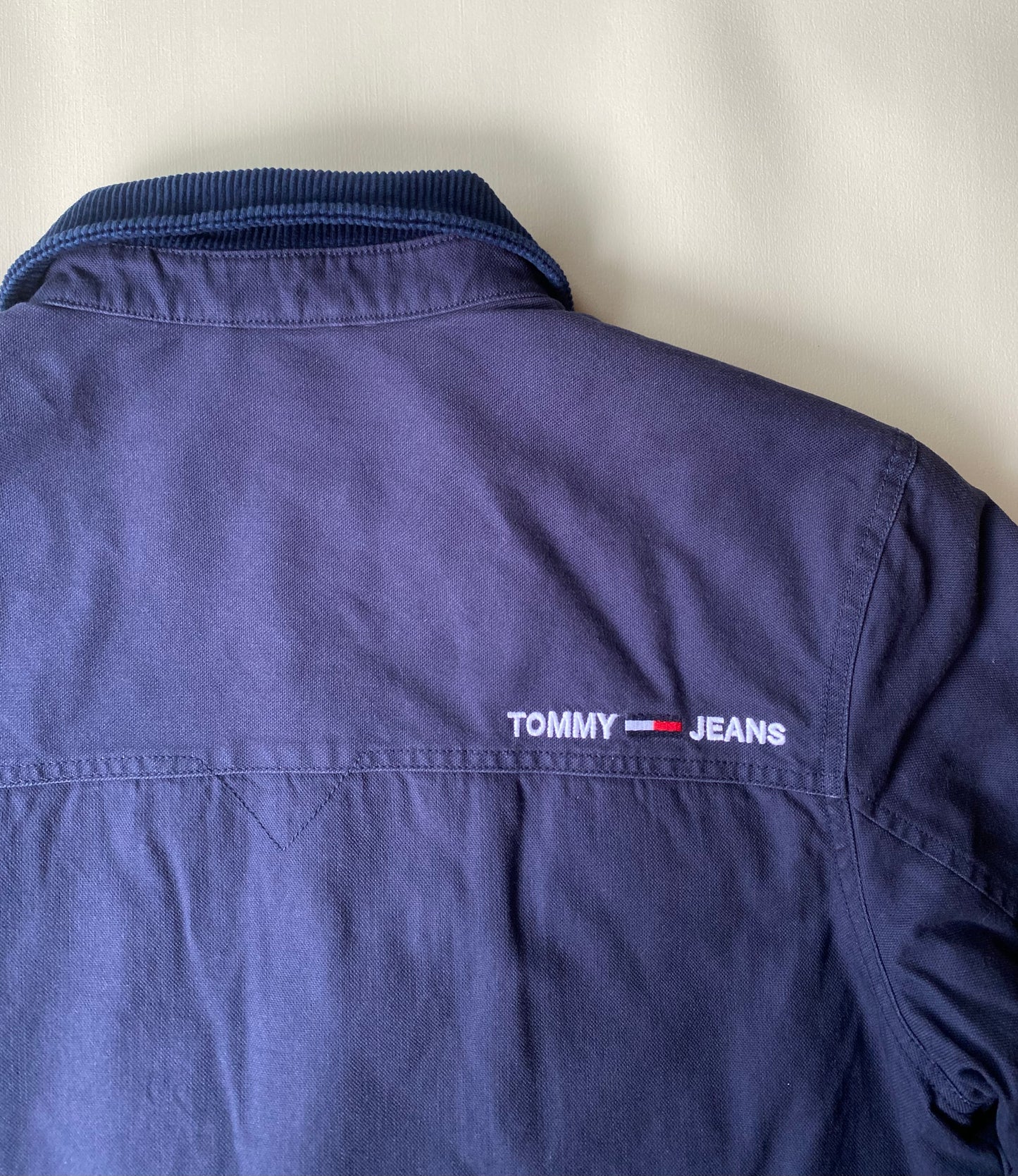 Veste jean épaisse Tommy Hilfiger, bleu marine, L