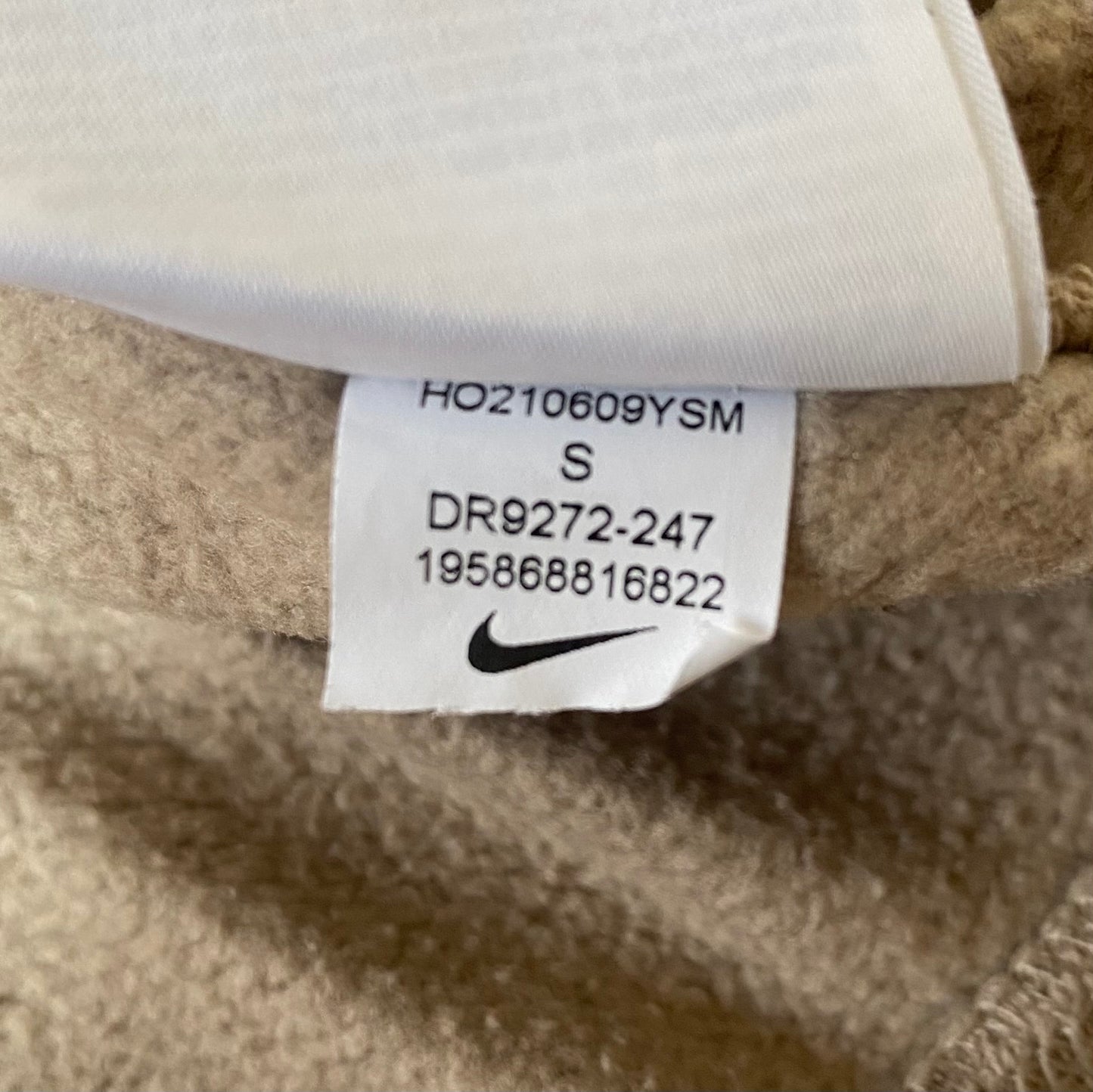 Pull crewneck Nike, beige, M