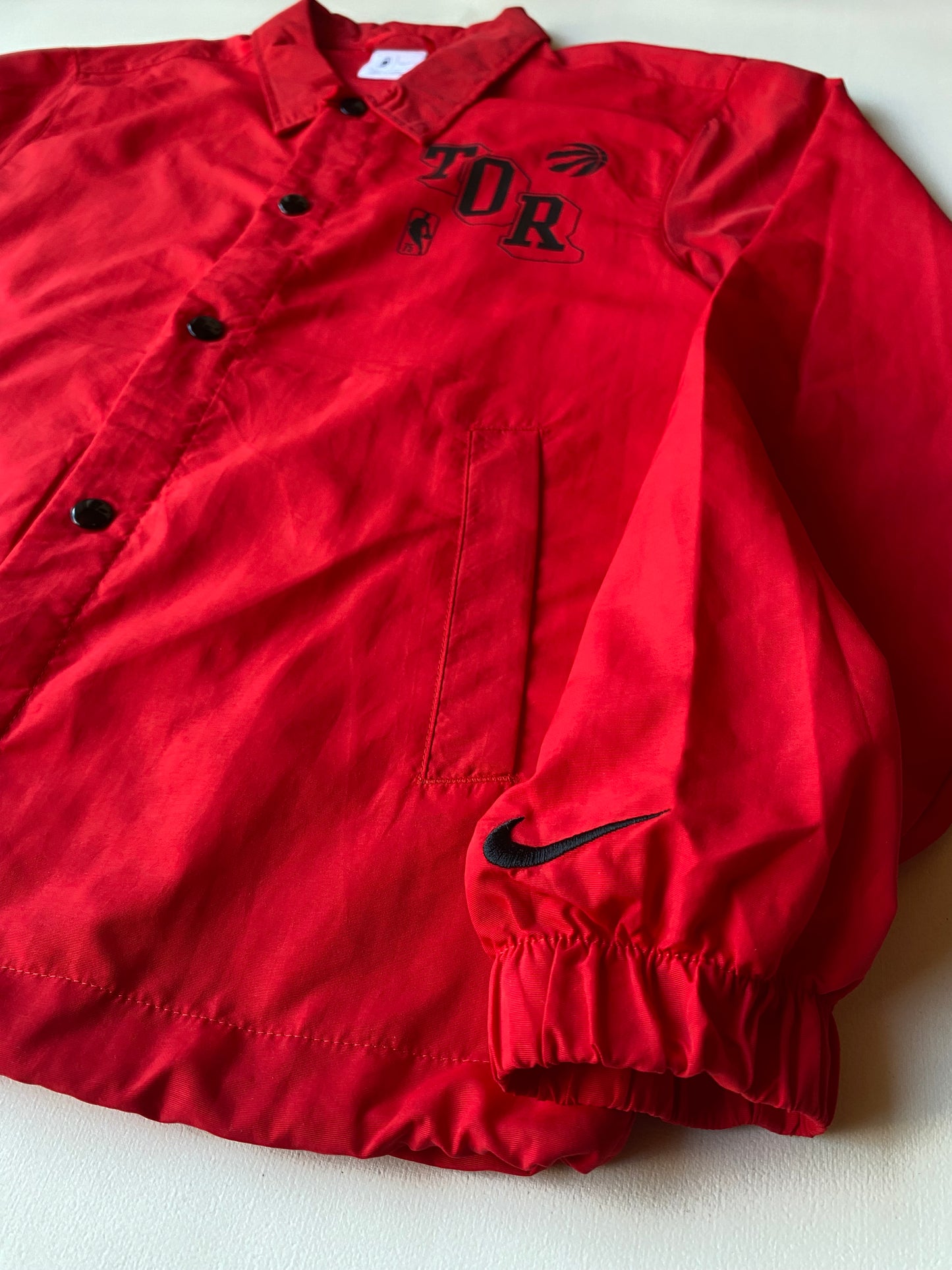 Veste Nike, Toronto Raptors, rouge, S oversize