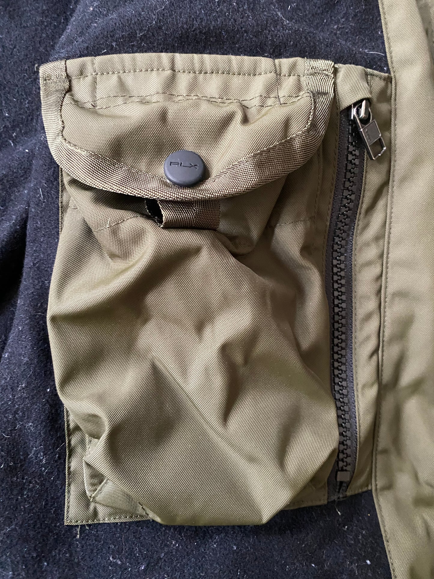 Manteau / parka Ralph Lauren X, vert kaki, XL