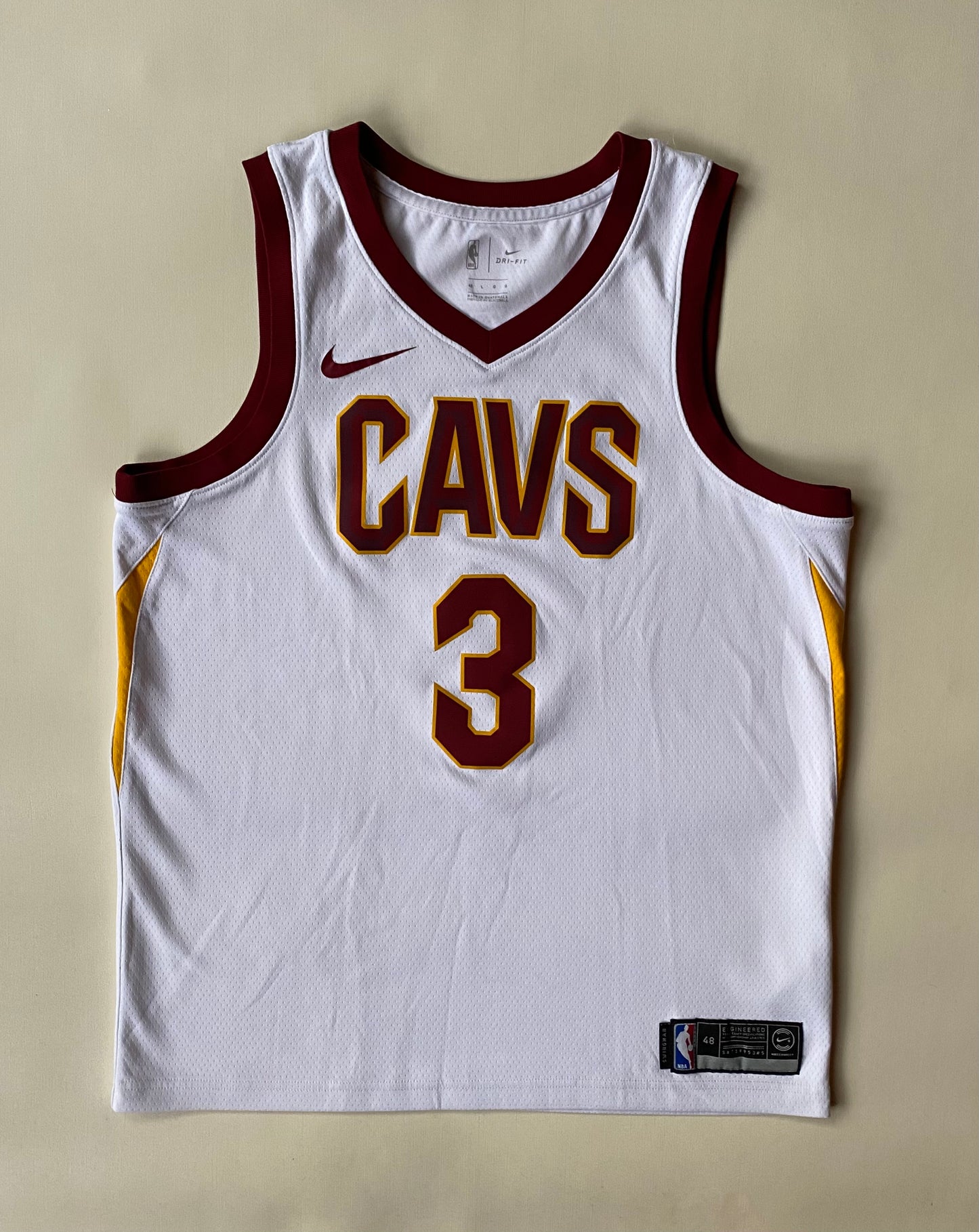 Maillot Basket NBA, Cleveland Cavaliers, Isaiah Thomas, blanc, L (légèrement cintré)