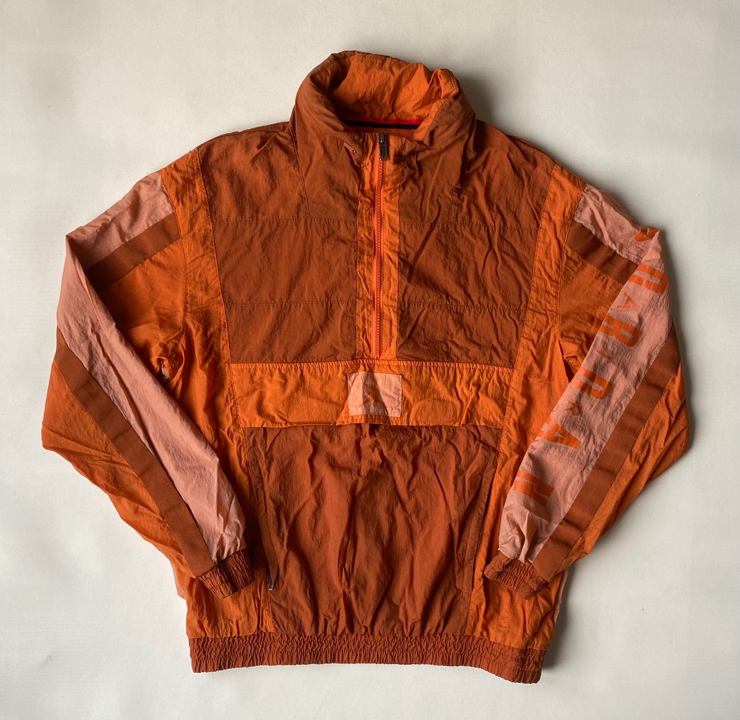 ✅ Veste coupe-vent / pluie Jordan, orange, M