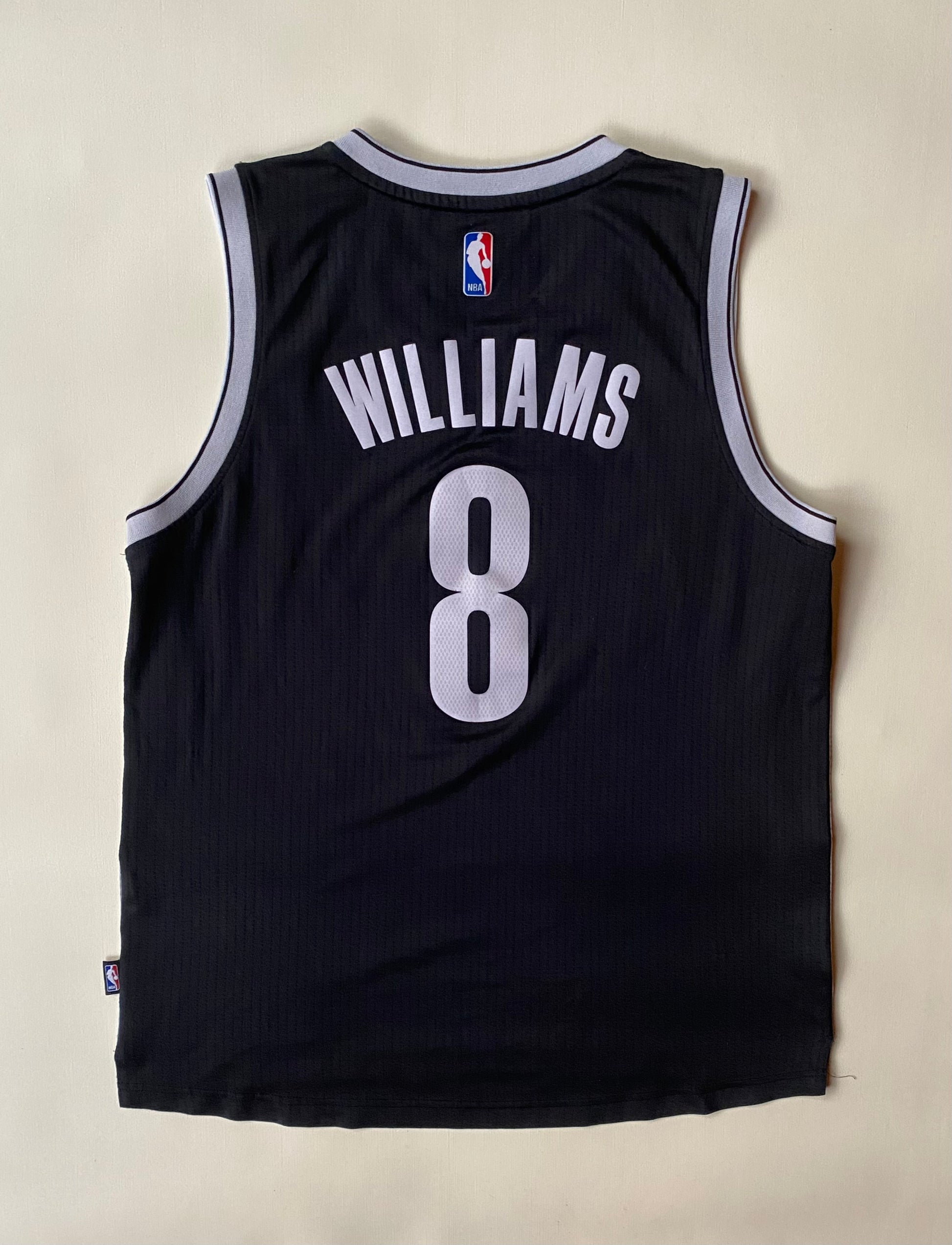 Maillot basket NBA, Brooklyn Nets, Williams, noir, M