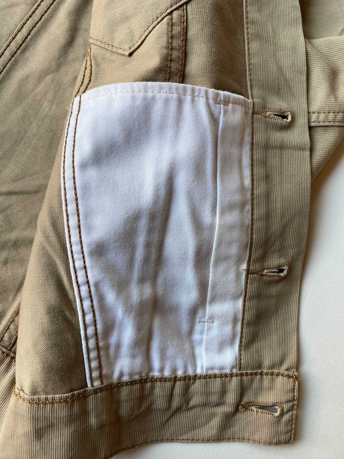 Veste jean Levi's, beige, S