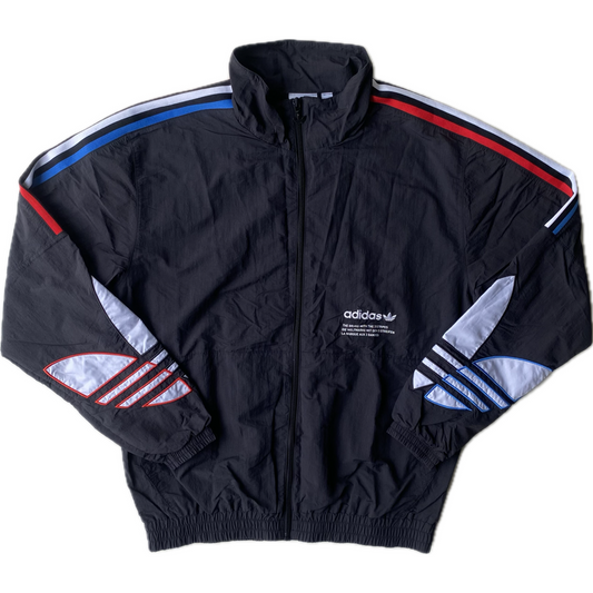 Veste coupe-vent / pluie Adidas, noir, L