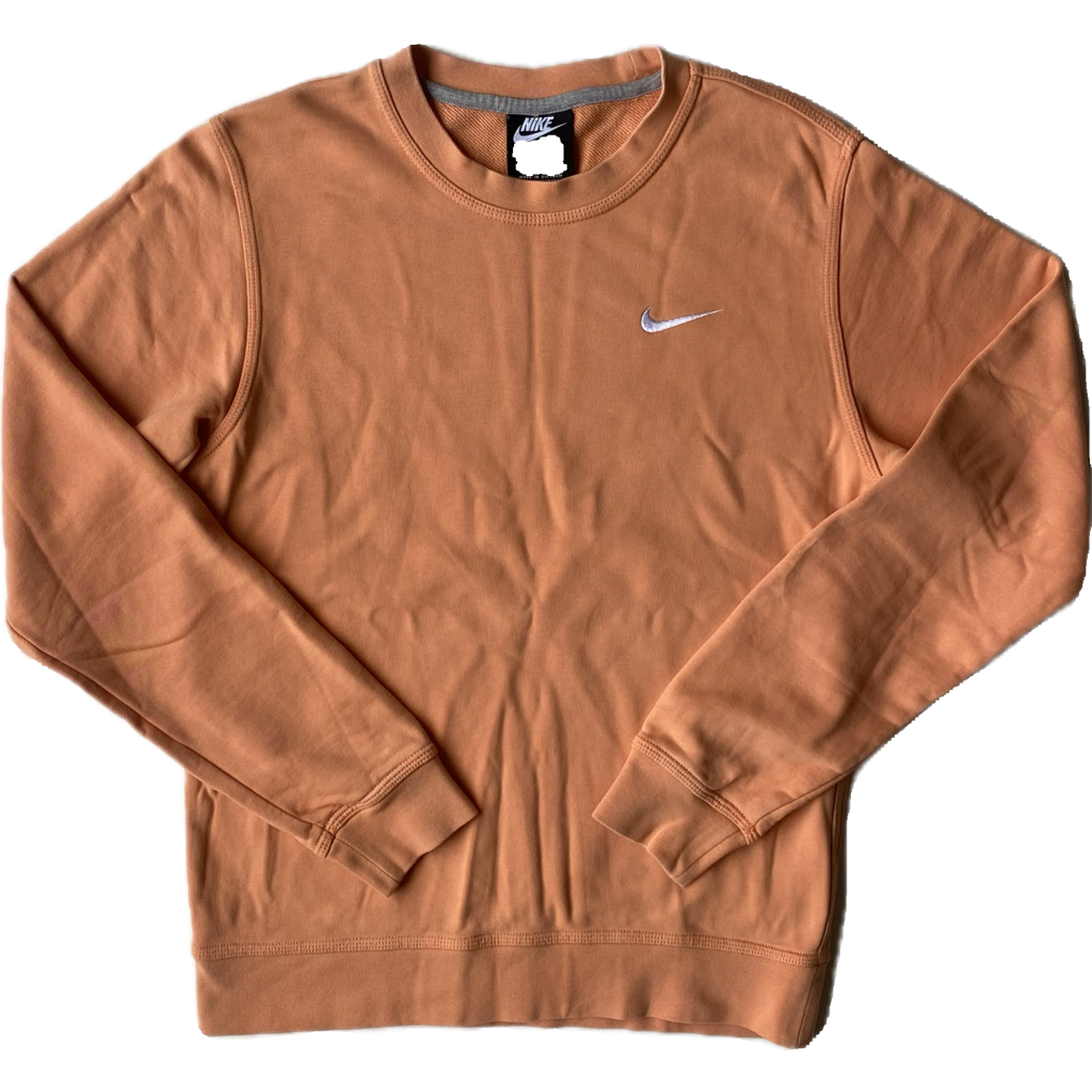 ✅ Pull Nike brodé, saumon, XS/S