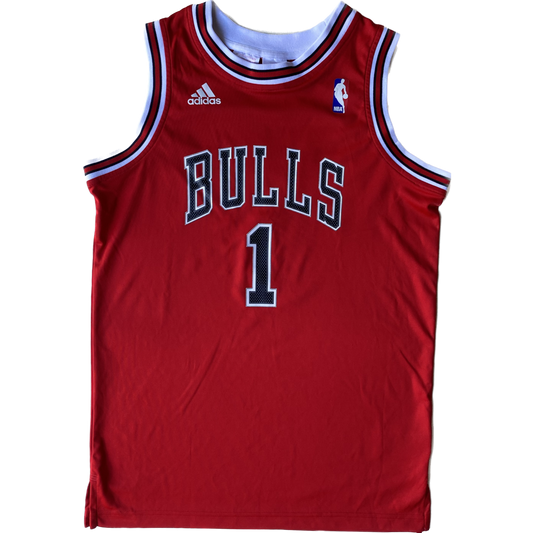 Maillot de basket Adidas, Chicago Bulls, Derrick Rose, rouge, XS