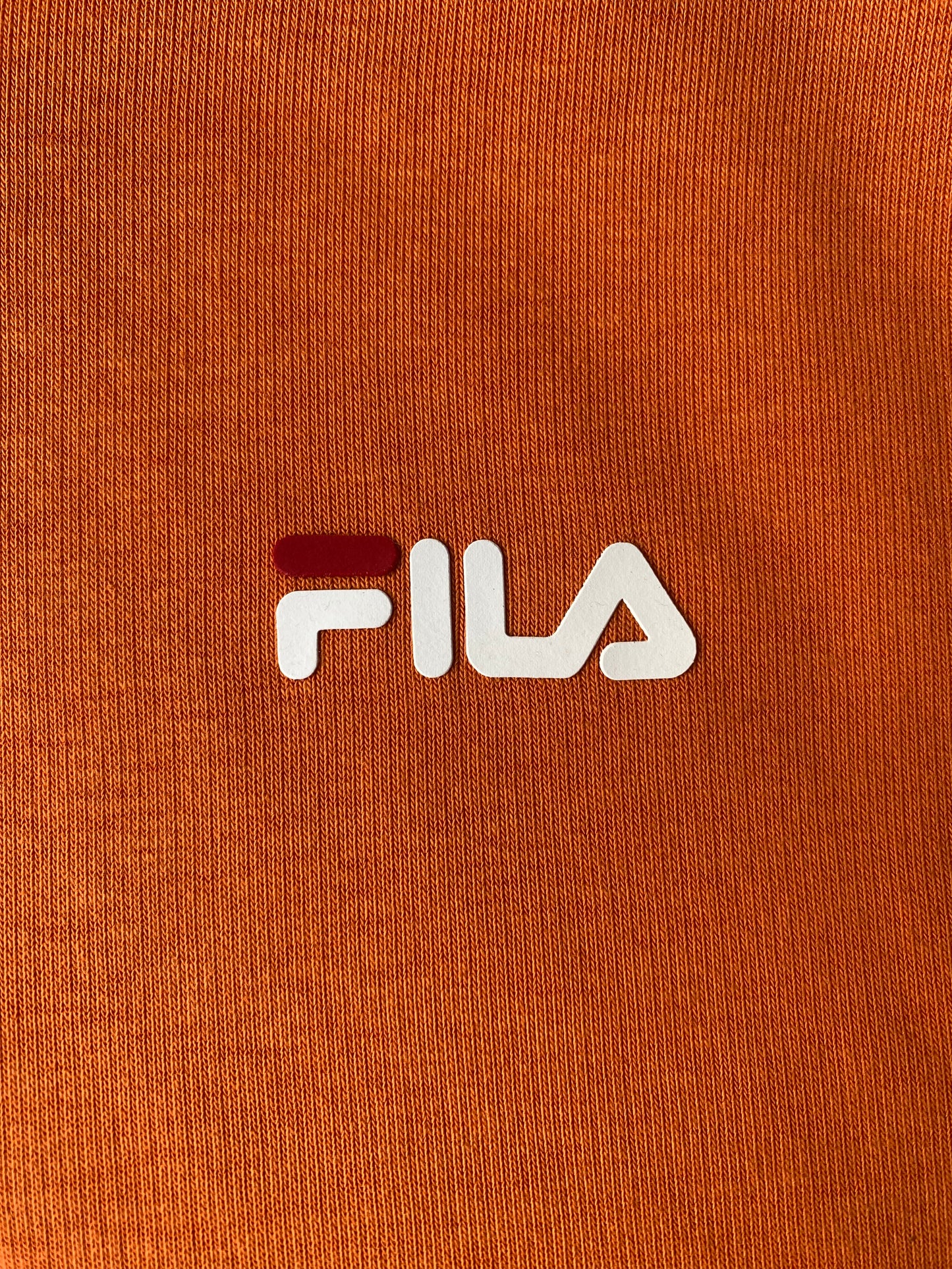 Pull à capuche File, orange, M