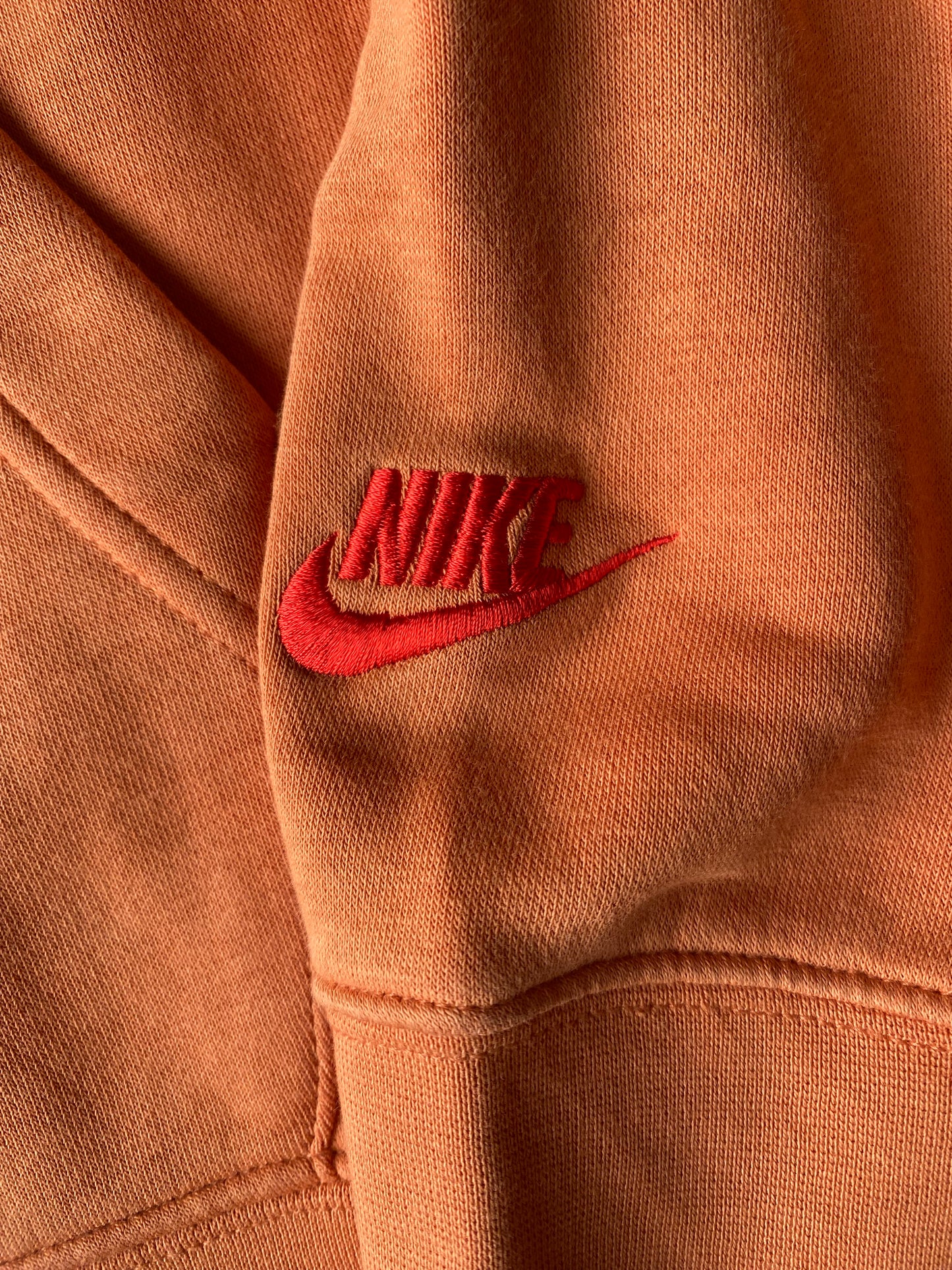 ✅ Hoodie Nike, orange rouille, L