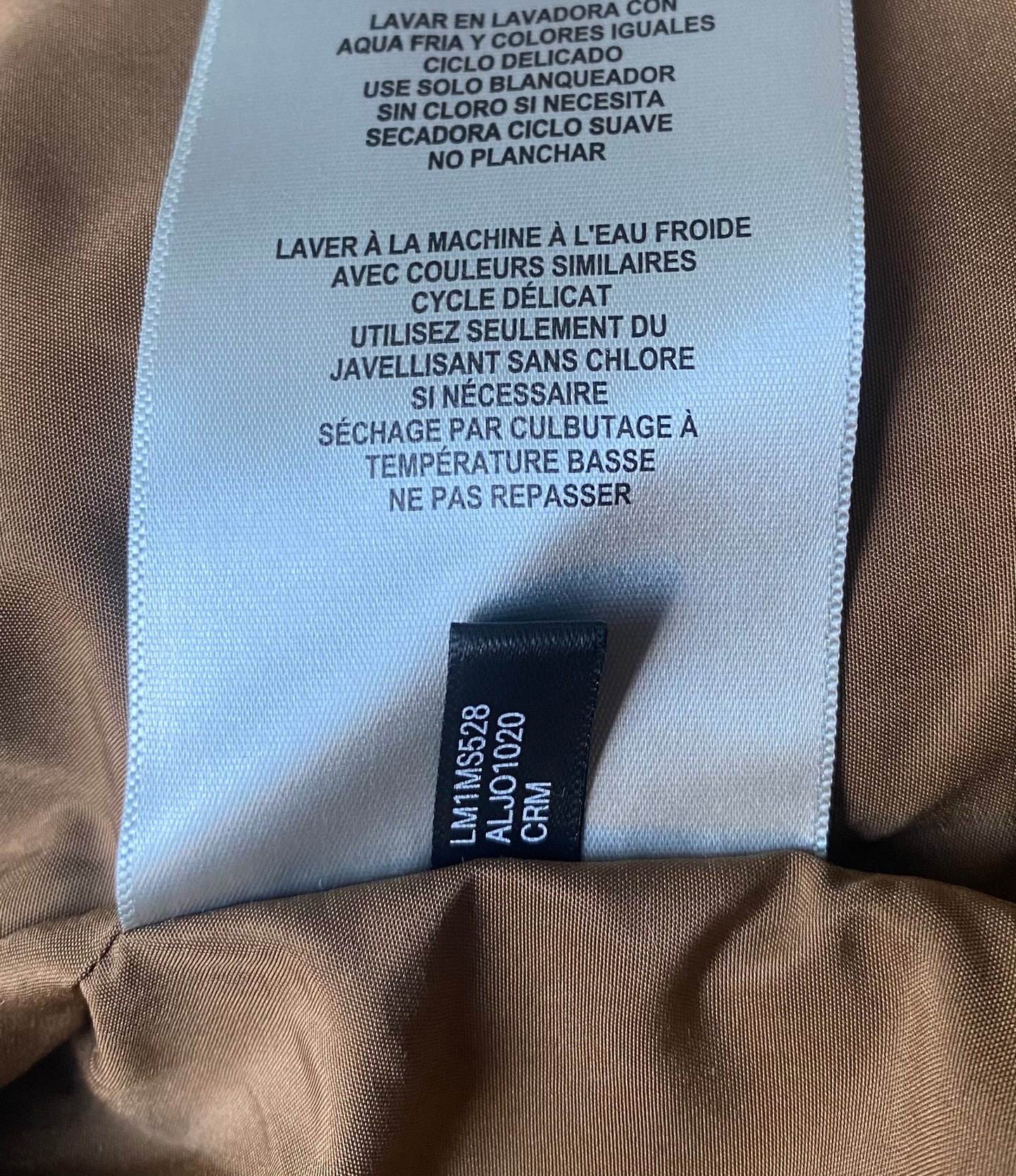 ✅ veste polaire Levi's, crème et marron, M