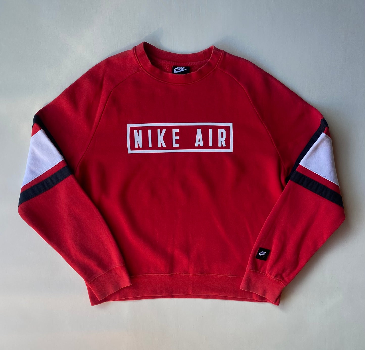 Pull Nike, rouge, M oversize