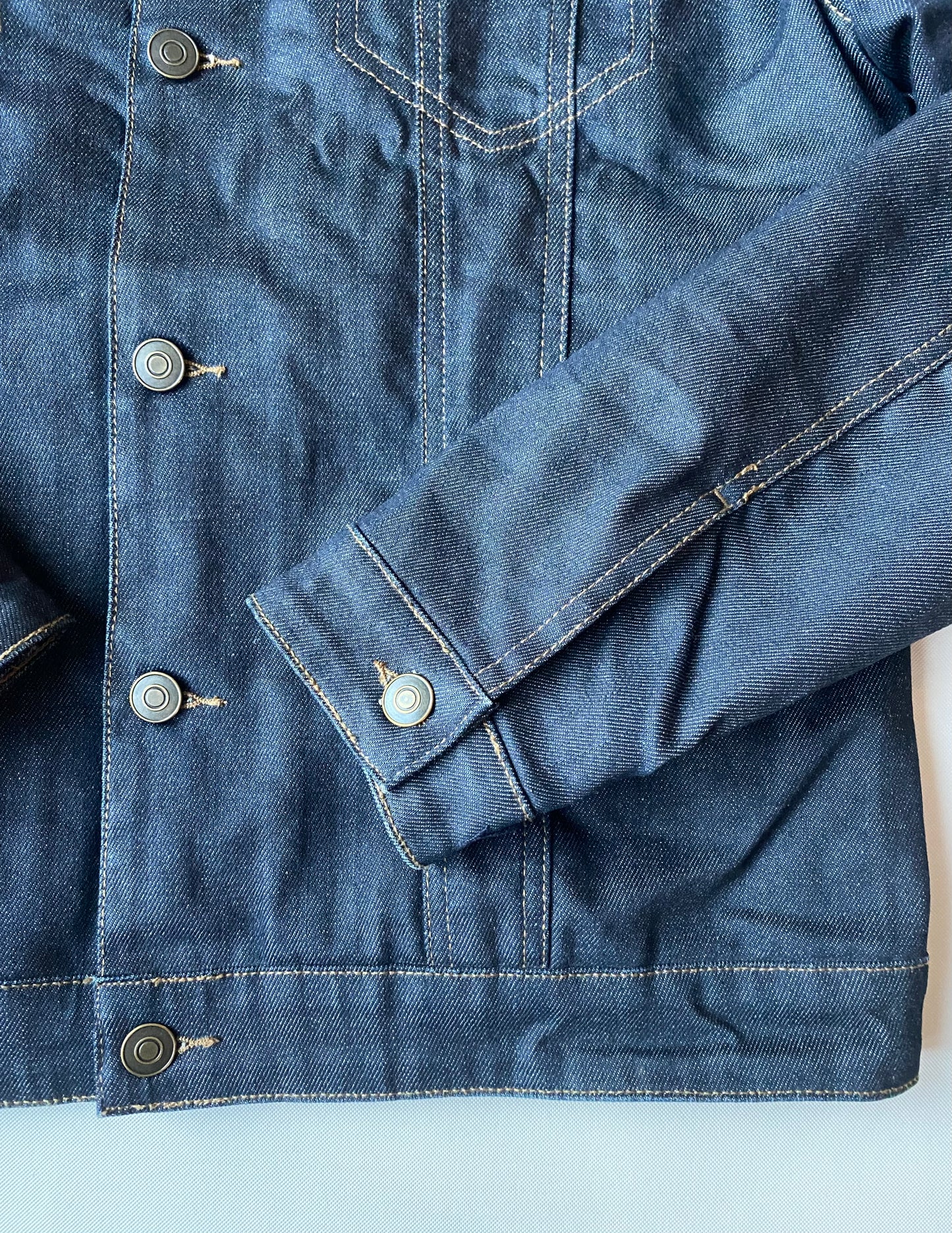 ✅ Veste jean The Kooples, bleu marine, M