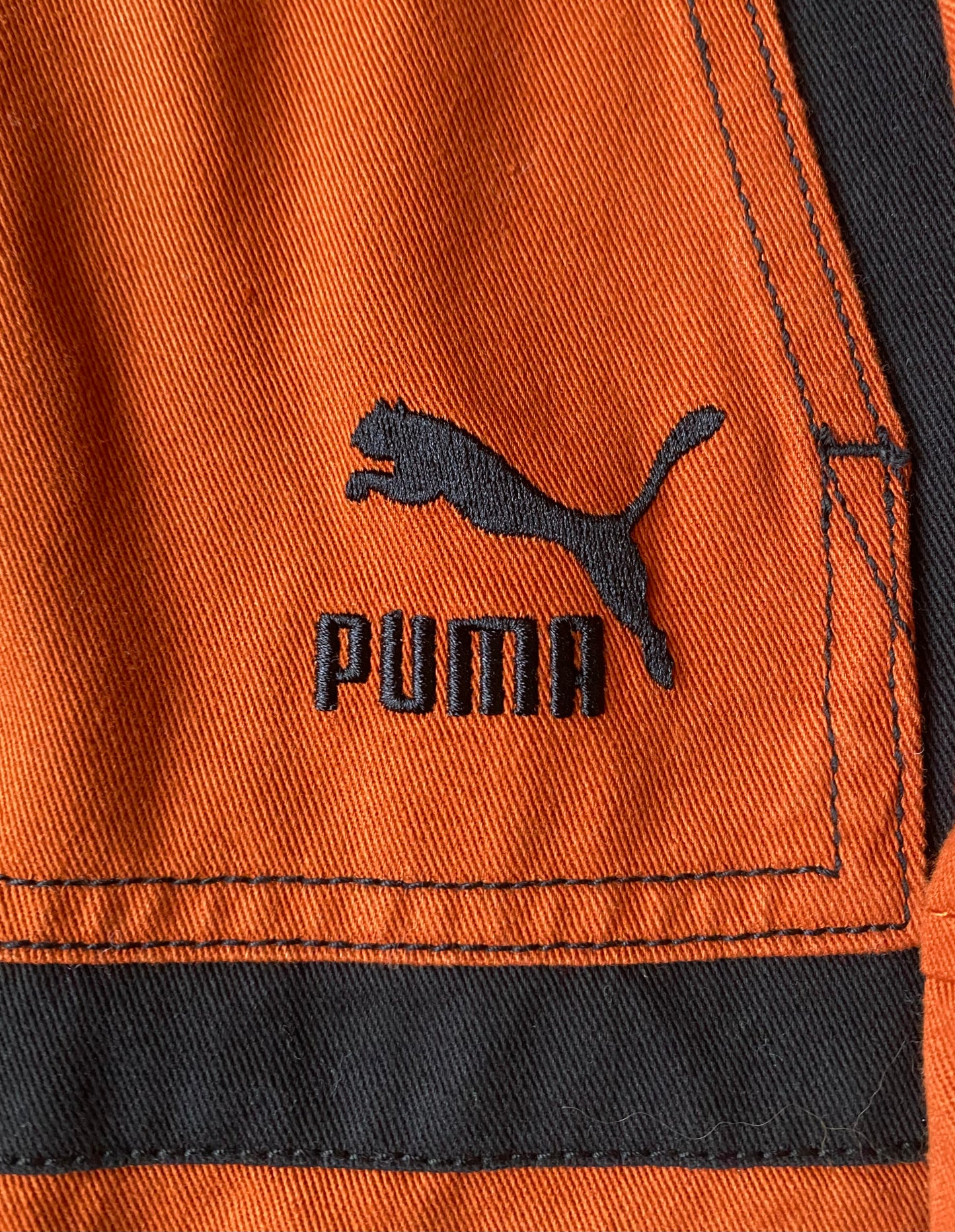 ✅ Veste jean Puma we are legends, rouille, L