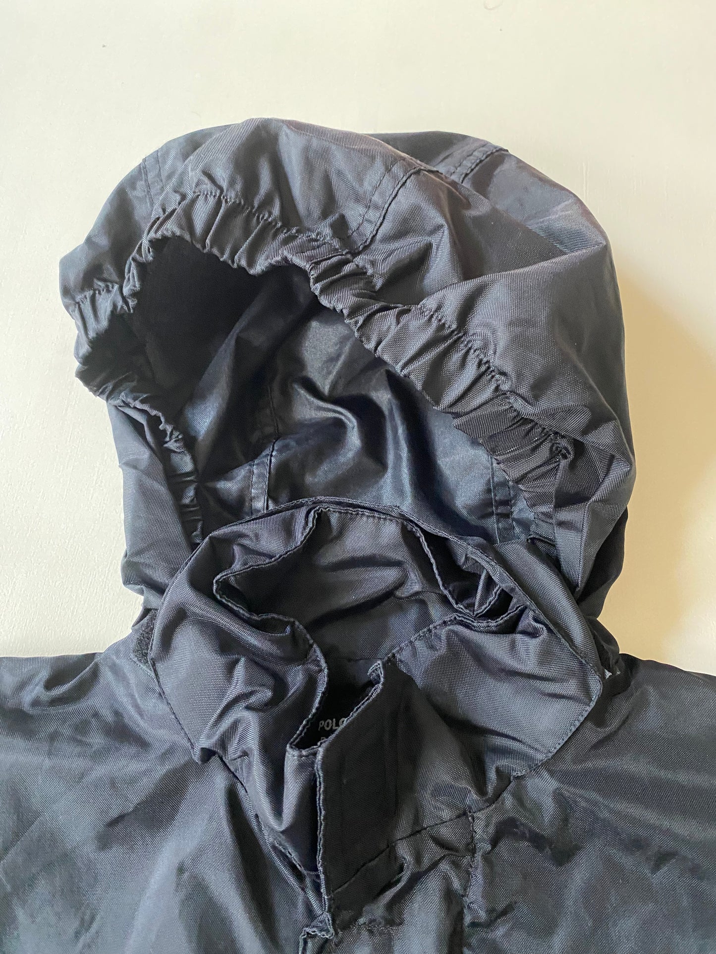 Veste coupe-vent / pluie ralph lauren, bleu marine et noir, L