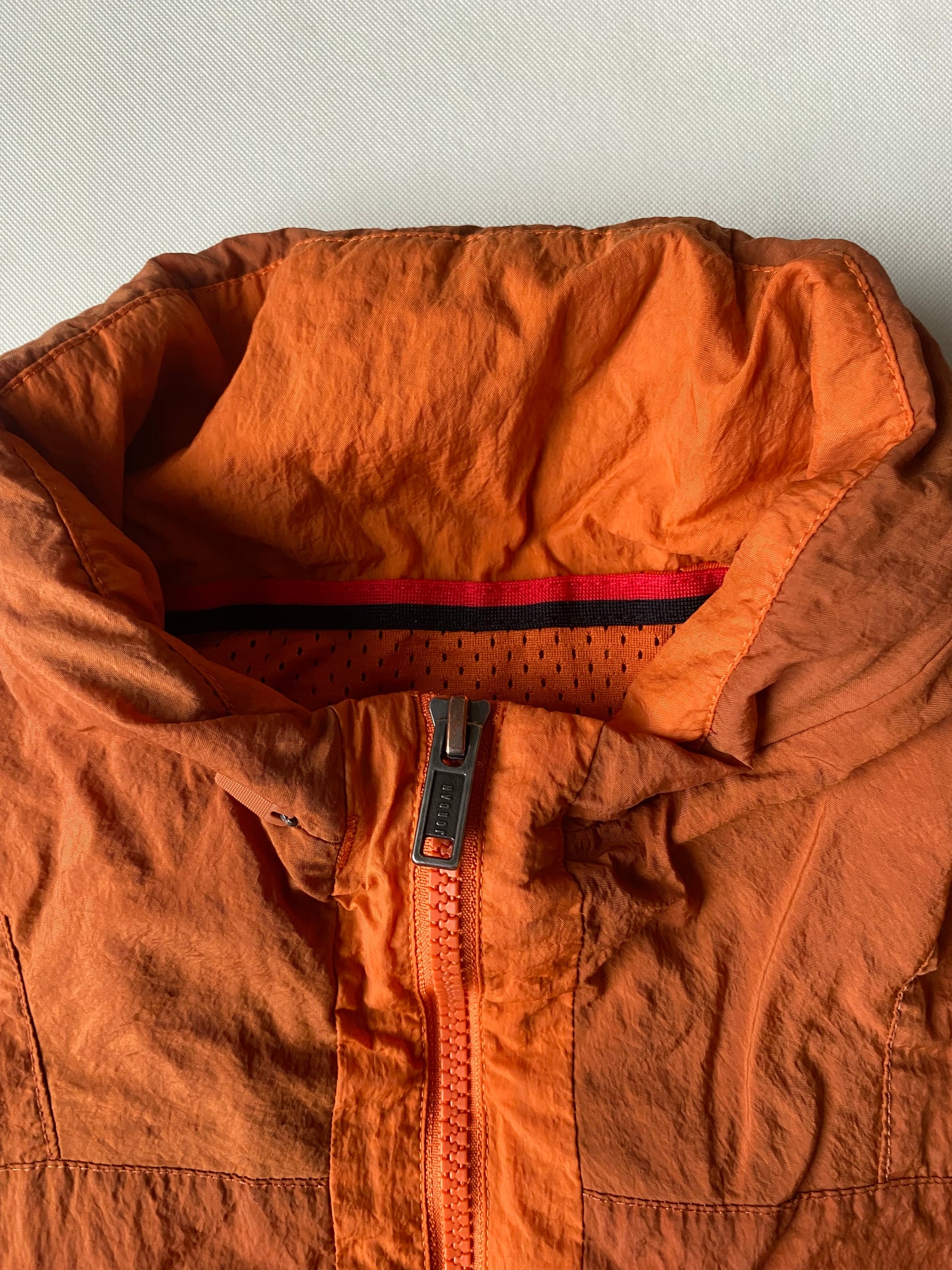 ✅ Veste coupe-vent / pluie Jordan, orange, M