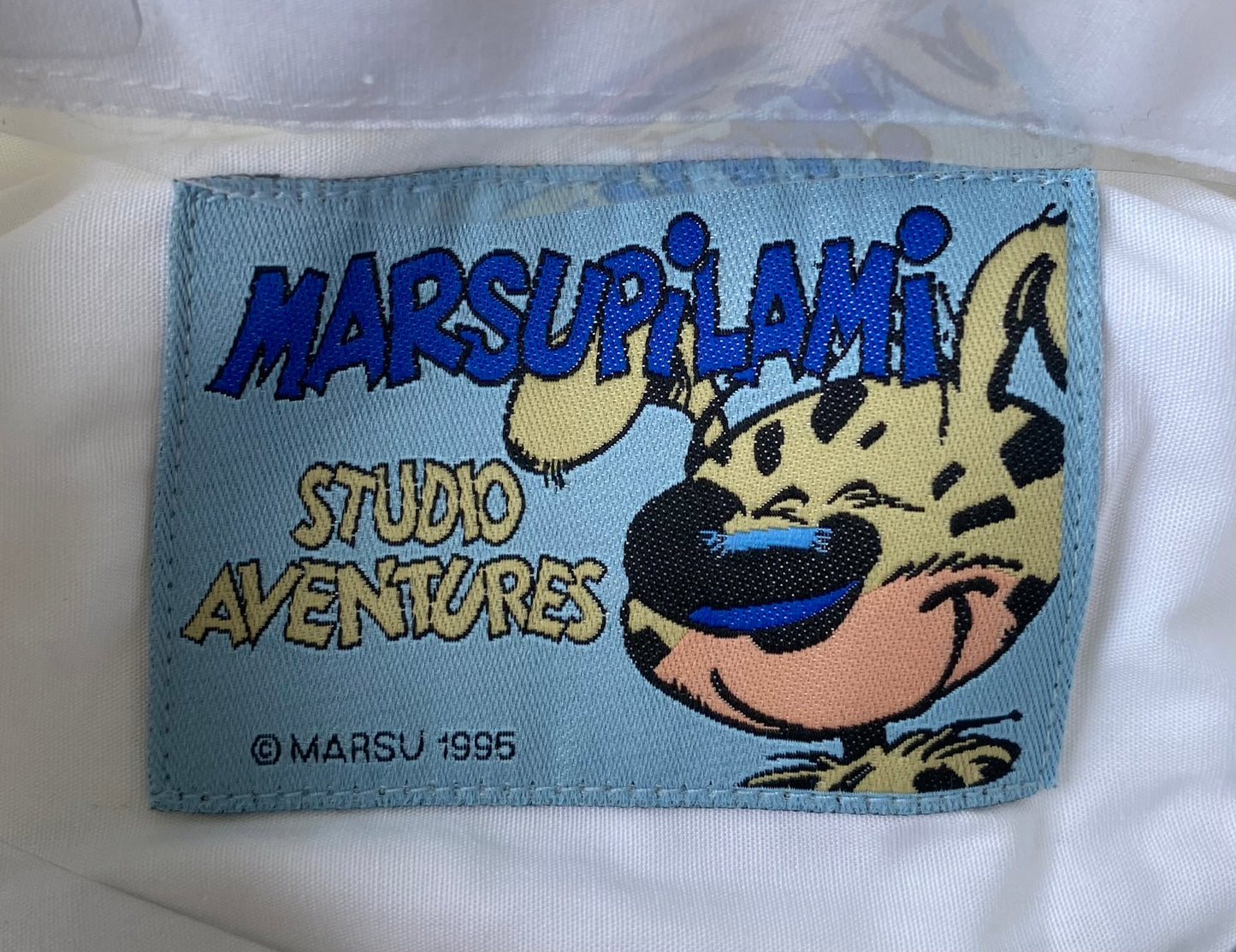 ✅ Chemise collector Marsupilami, blanc, L