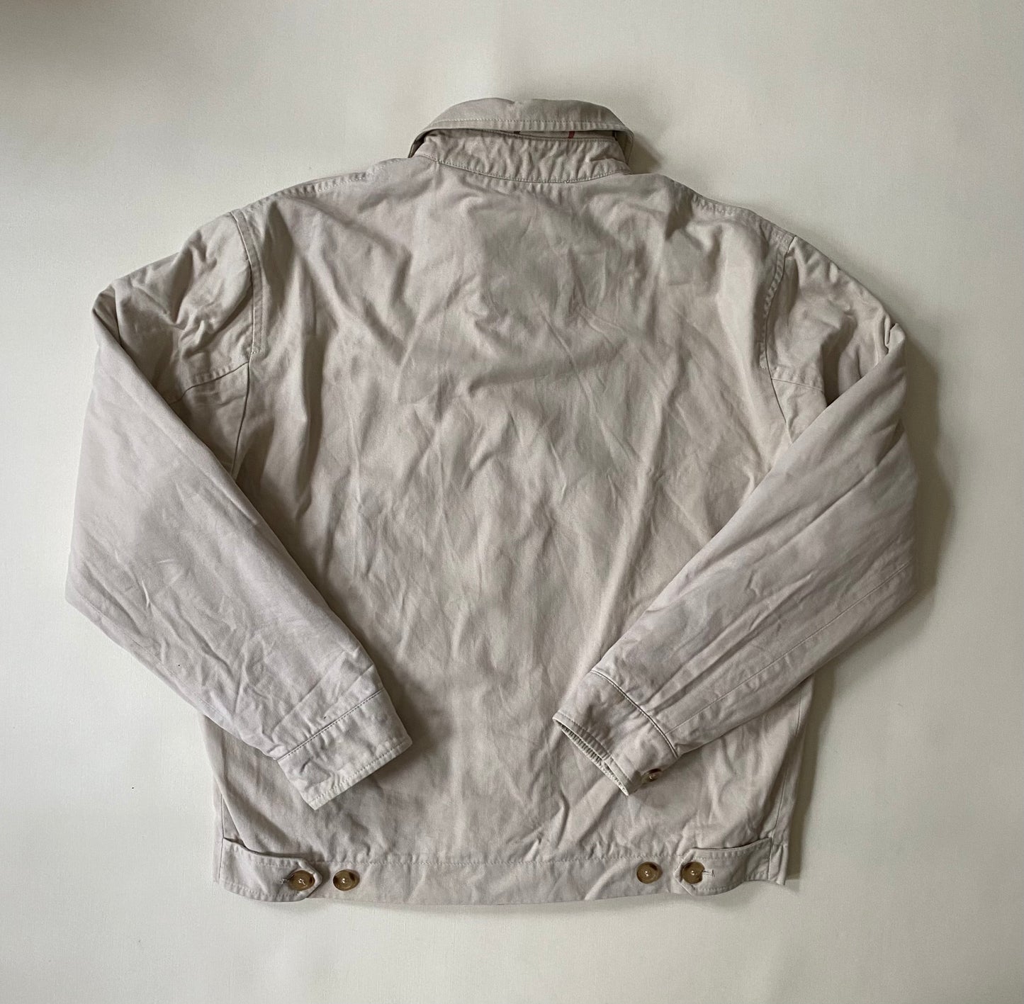 Blouson vintage Burberry, beige, L