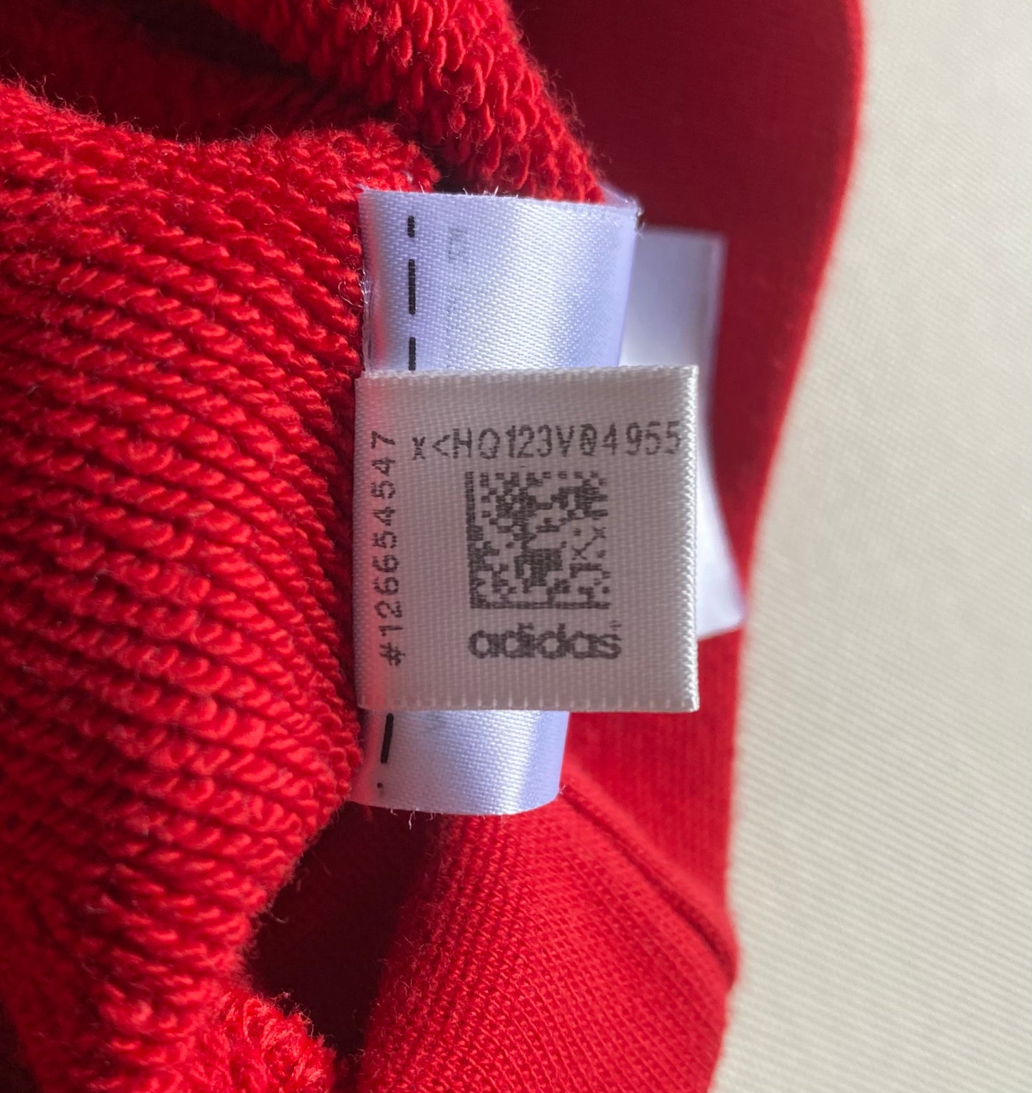 Pull Adidas, Rouge, L