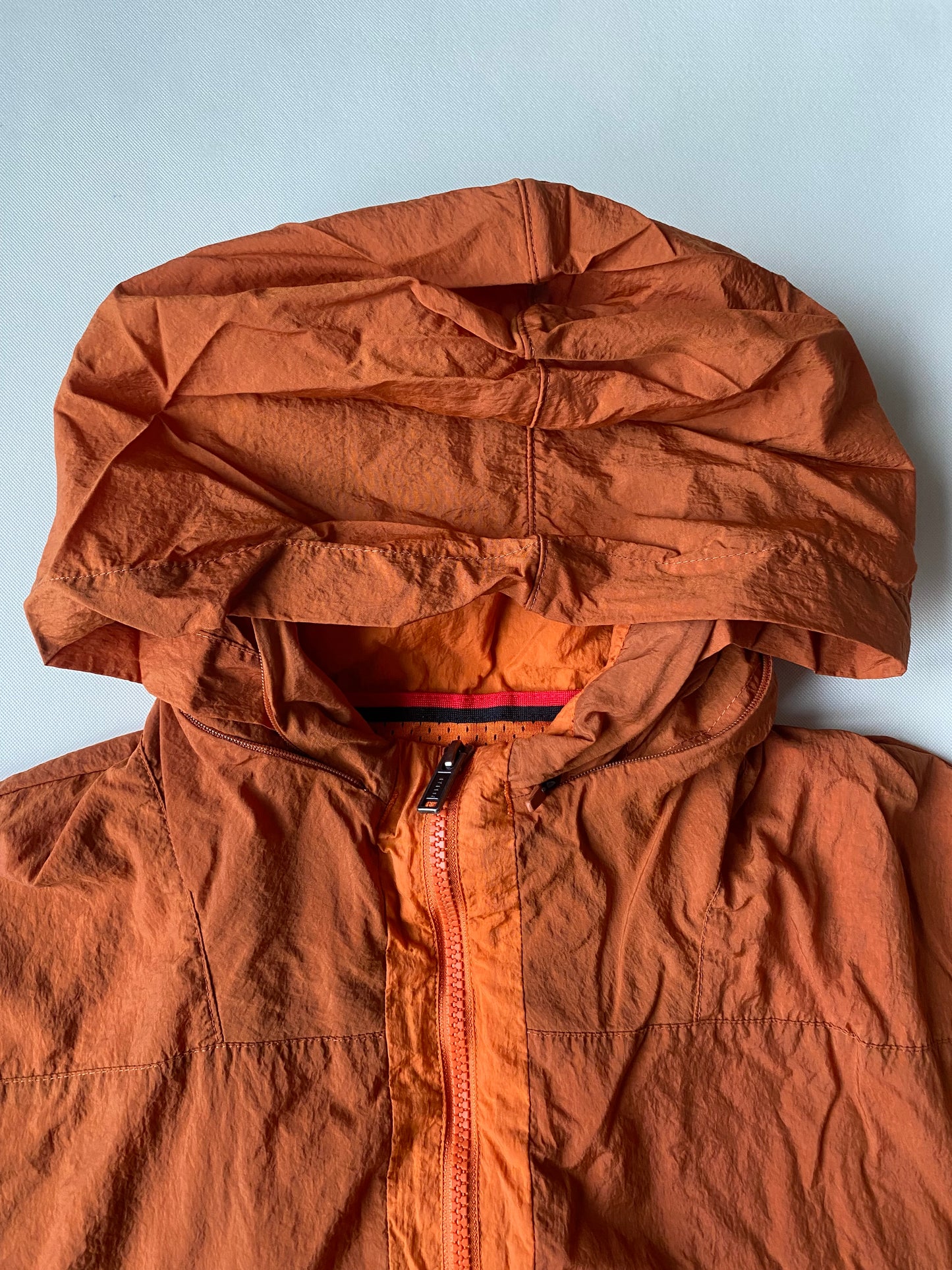 ✅ Veste coupe-vent / pluie Jordan, orange, M