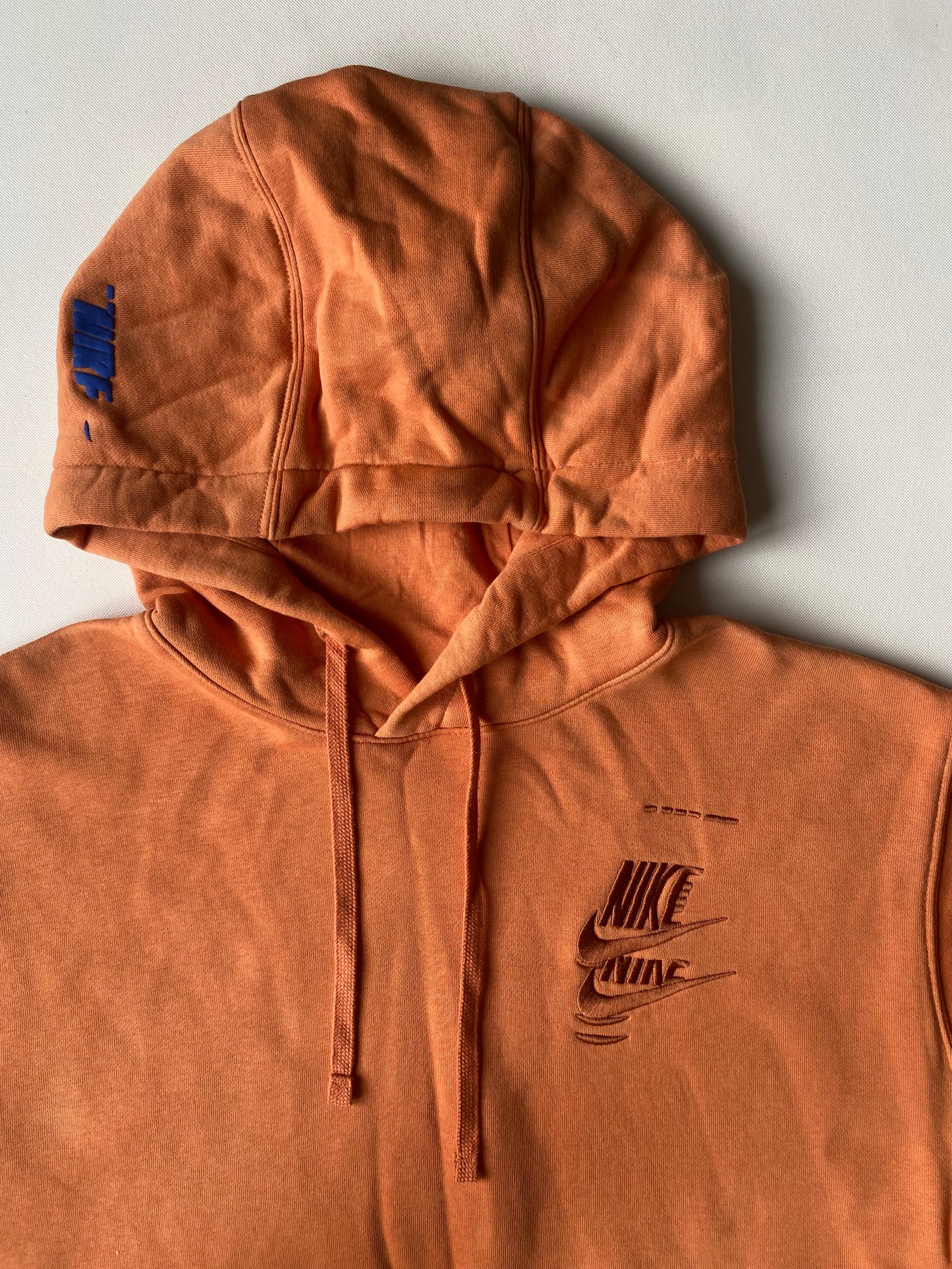 ✅ Hoodie Nike, orange rouille, L