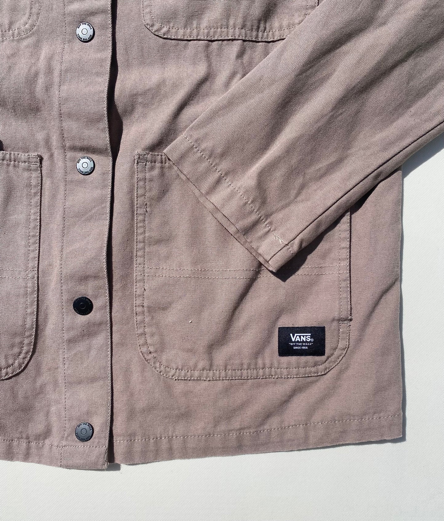 ✅ Veste jean Vans, marron, M