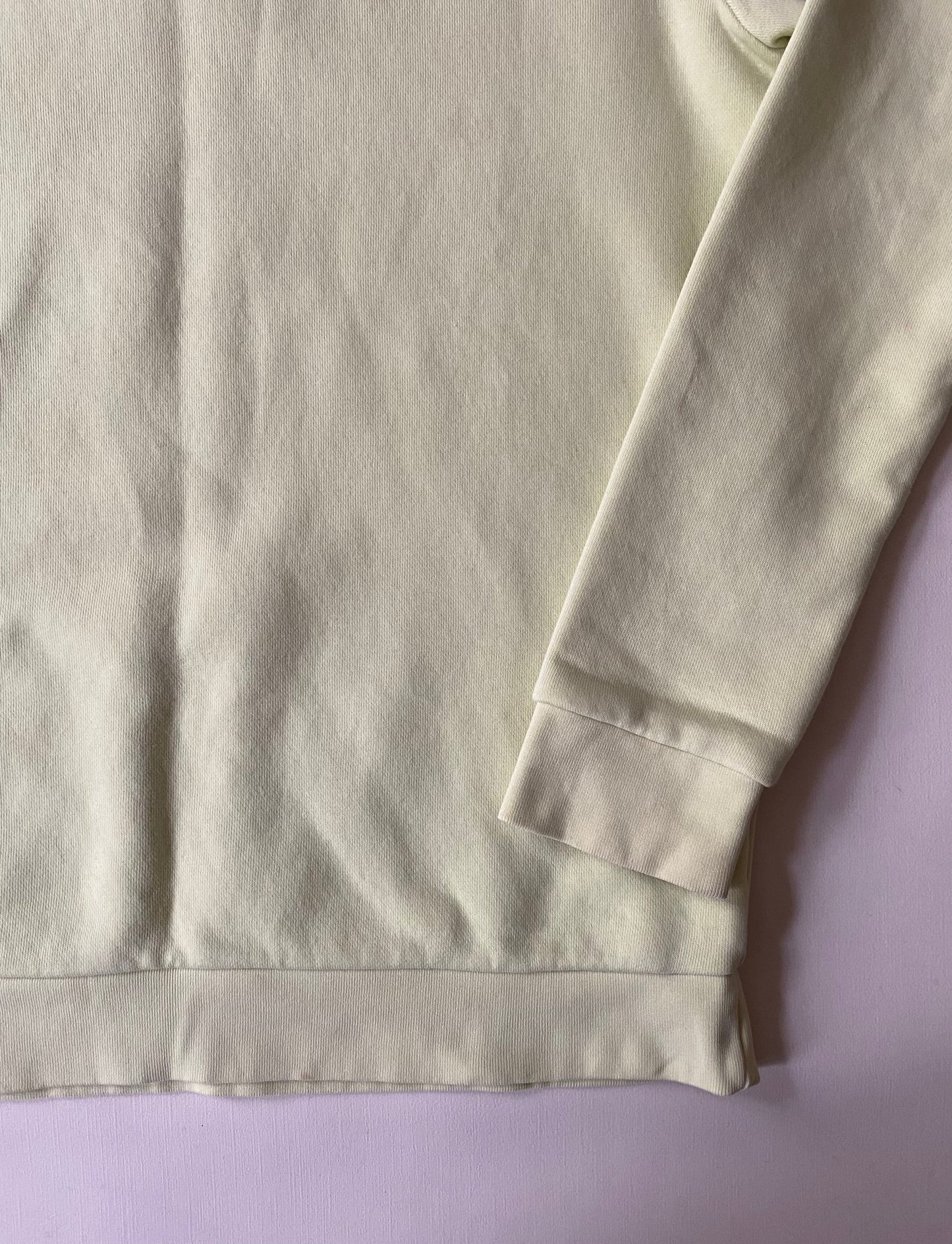 Pull Adidas, vert anis, M légèrement oversize