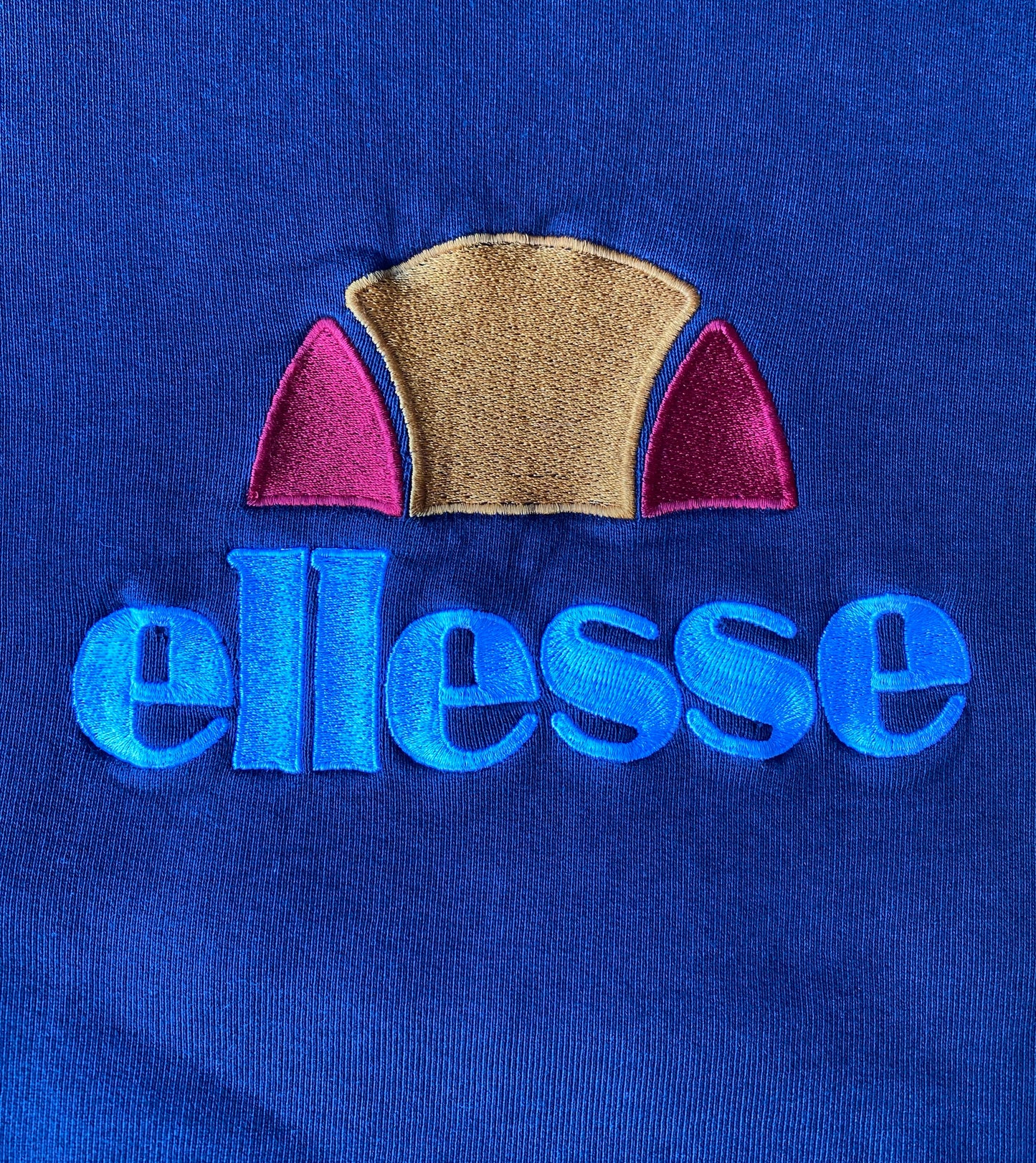 Pull vintage Ellesse, gris anthracite, M