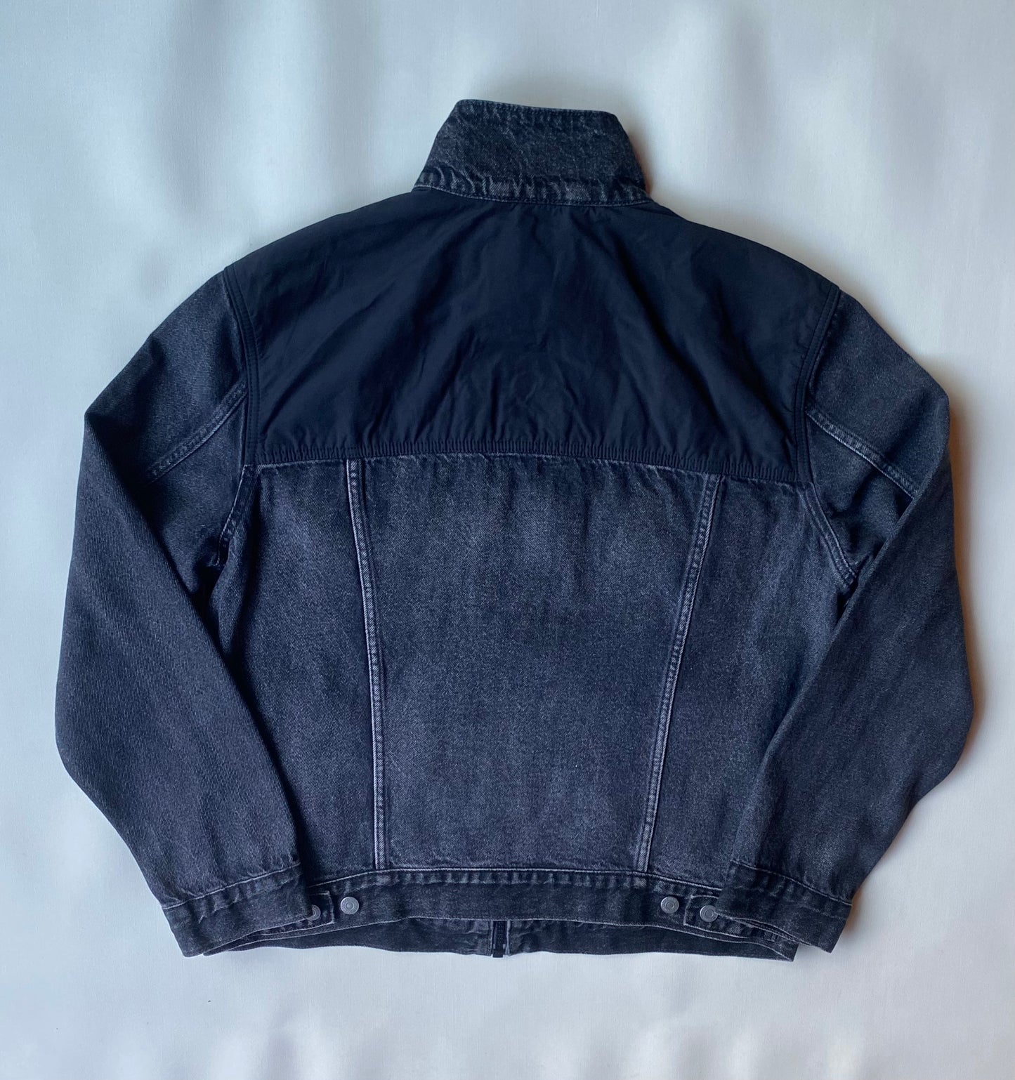 Veste jean Levi's, noir et gris, L légèrement oversize