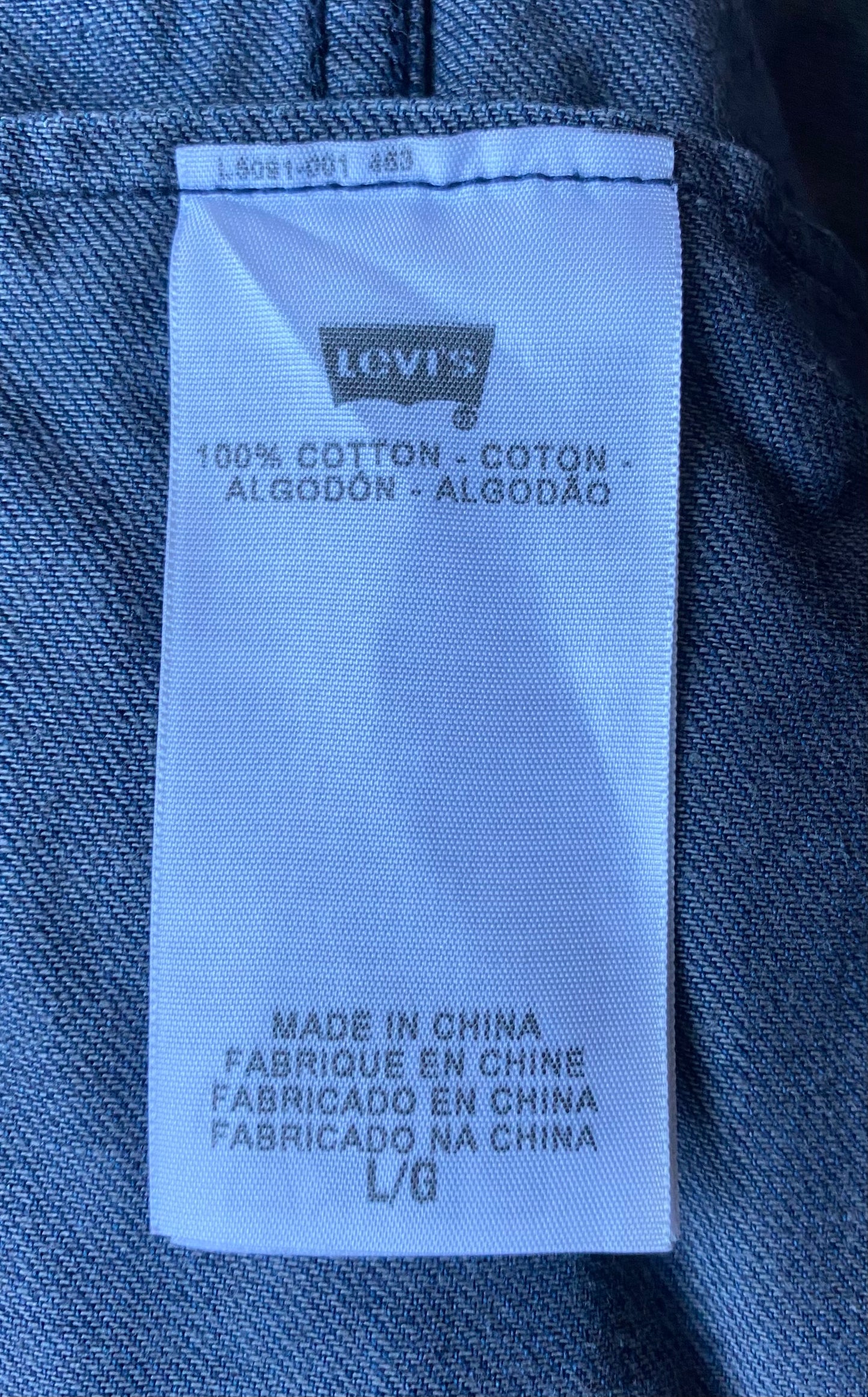 ✅ Veste jean Levi's, bleu, L femme