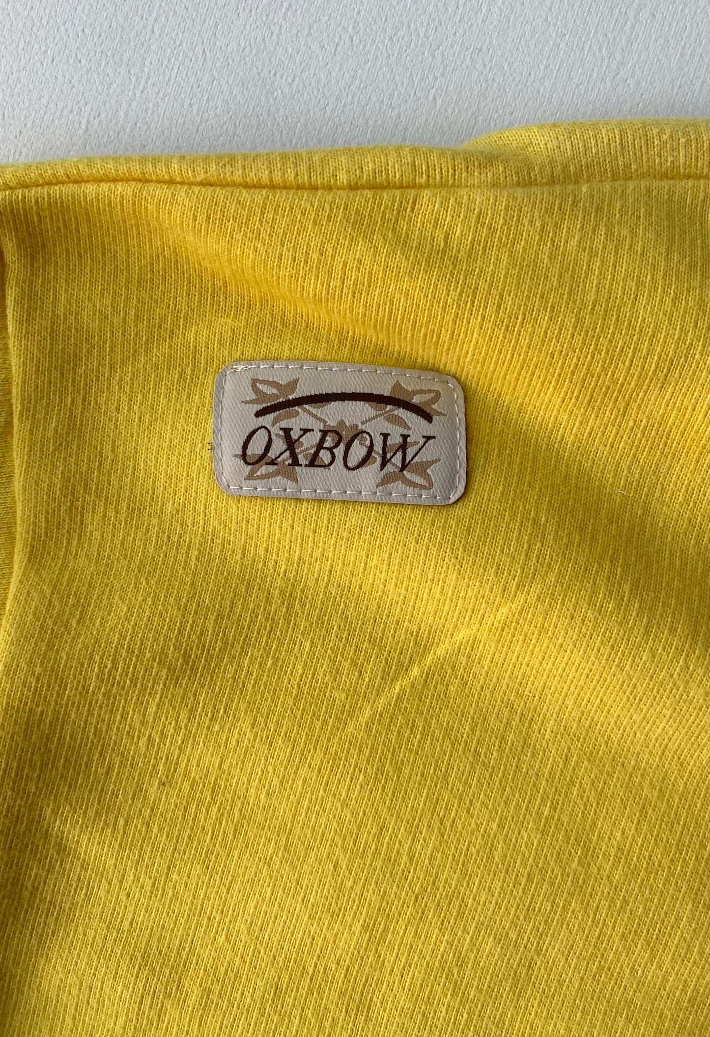 Pull Oxbow, jaune, M