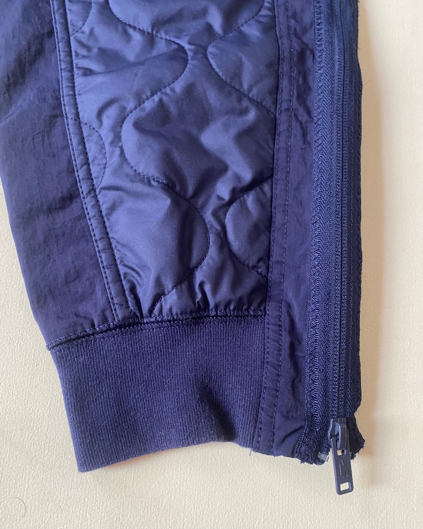 Pantalon jogging Nike polaire, bleu marine, M (40)