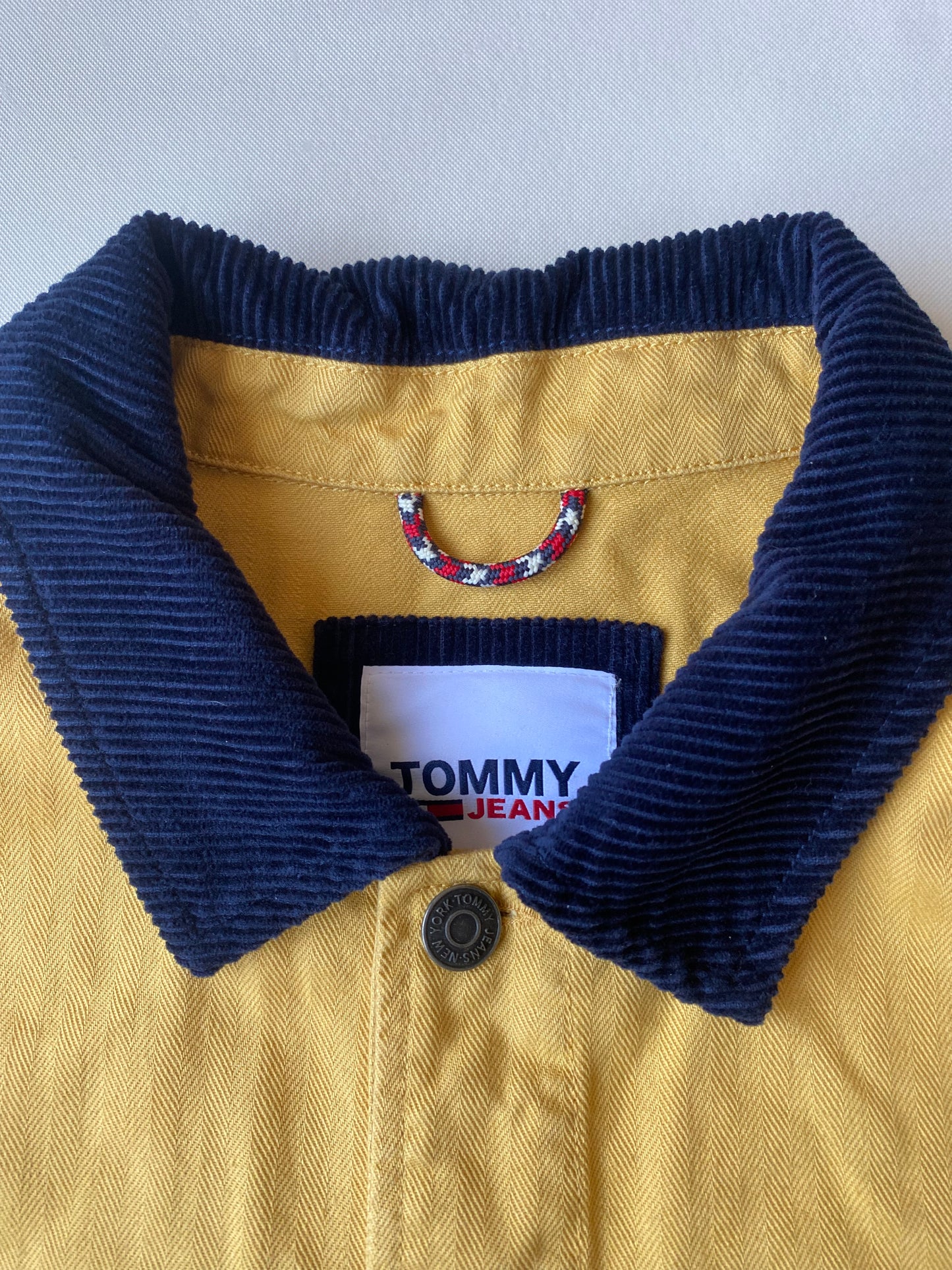 ✅ Veste jean Tommy Hilfiger, jaune, L