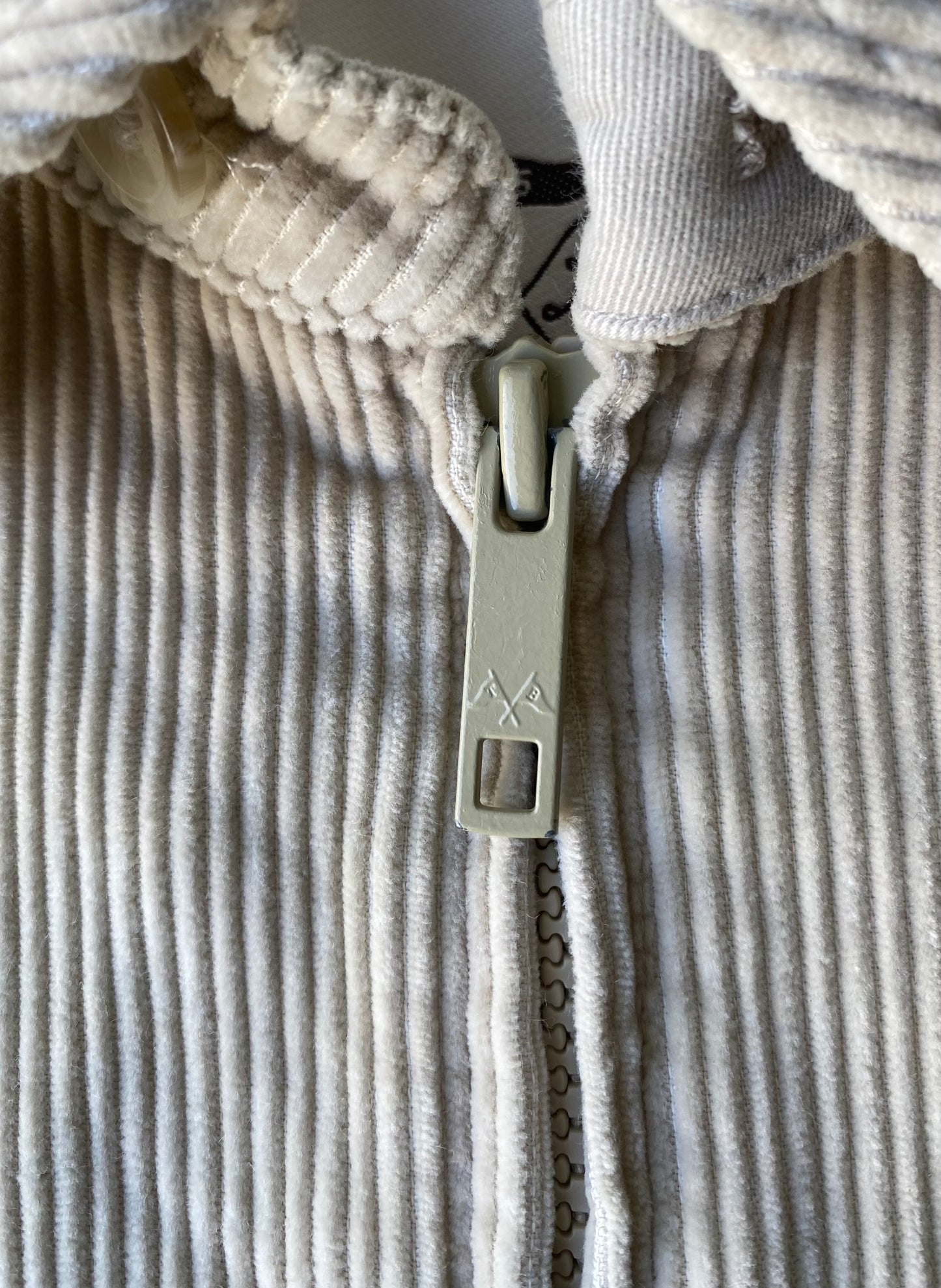 Blouson velours côtelé Burberry, beige, L/XL