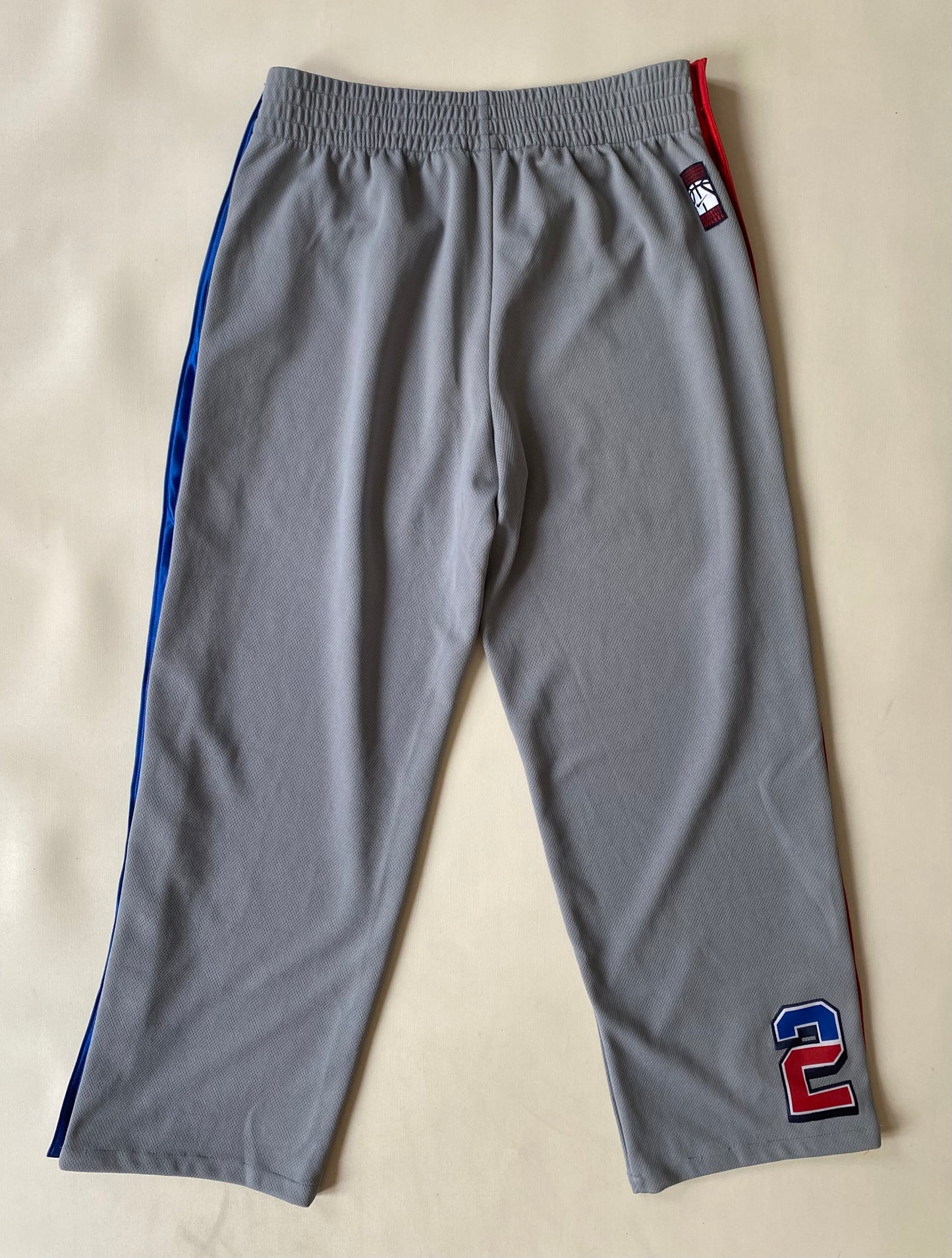 Pantalon jogging boutons pressions vintage Nike basketball, gris, L (44)