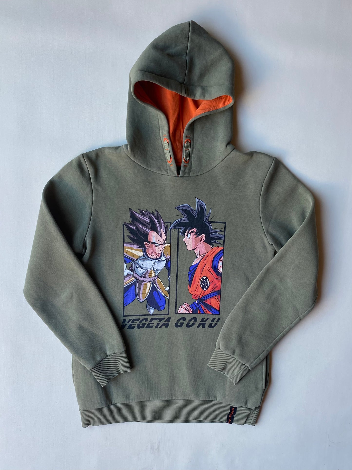 Pull à capuche Dragon Ball Z, Kaki, S