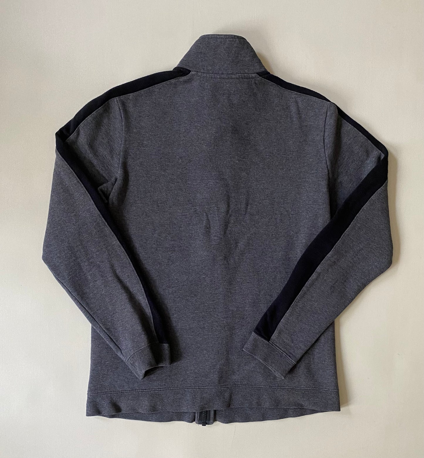 Pull zippé col camionneur Nike, gris, S