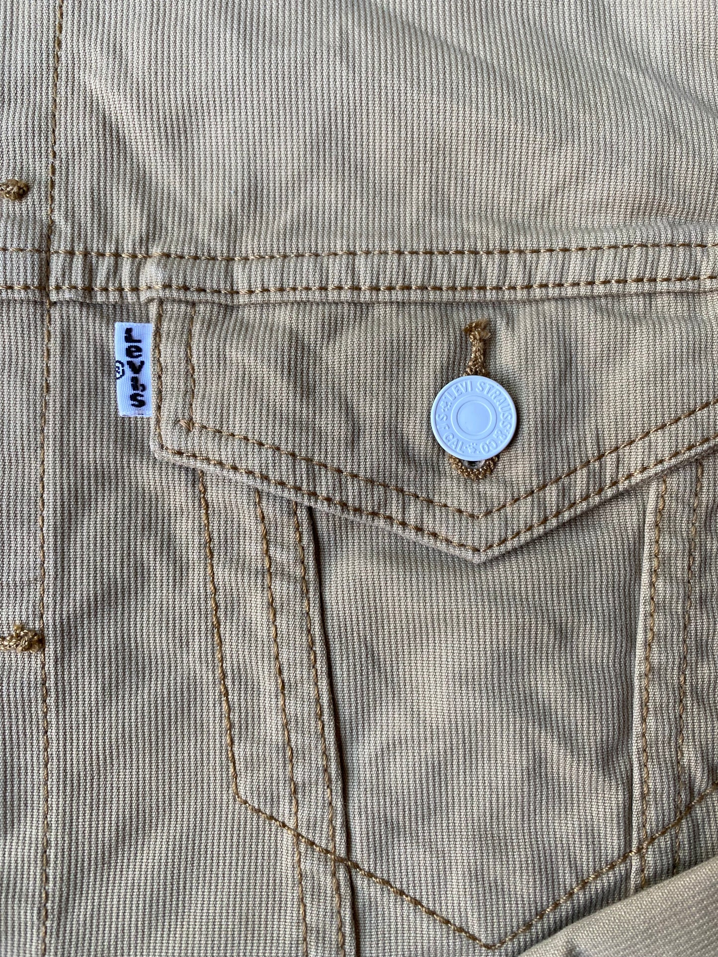 Veste jean Levi's, beige, S