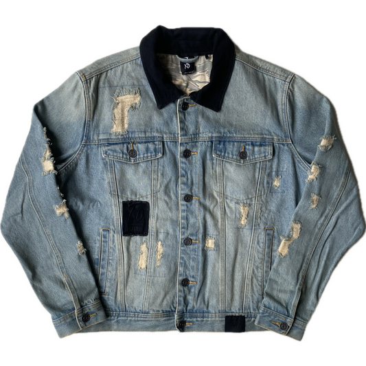 Veste jean Puma x The Weeknd, bleu clair, L / XL