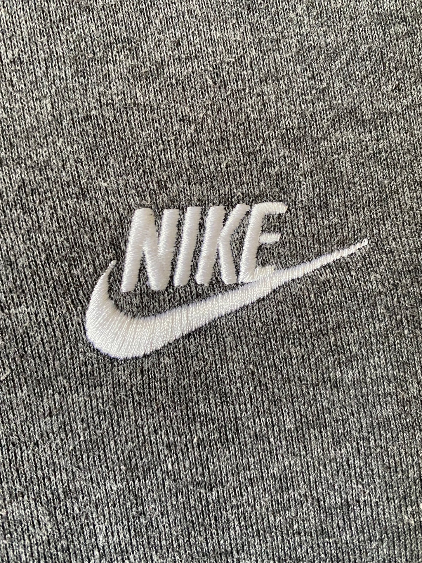 Pull zippé col camionneur Nike, gris, S